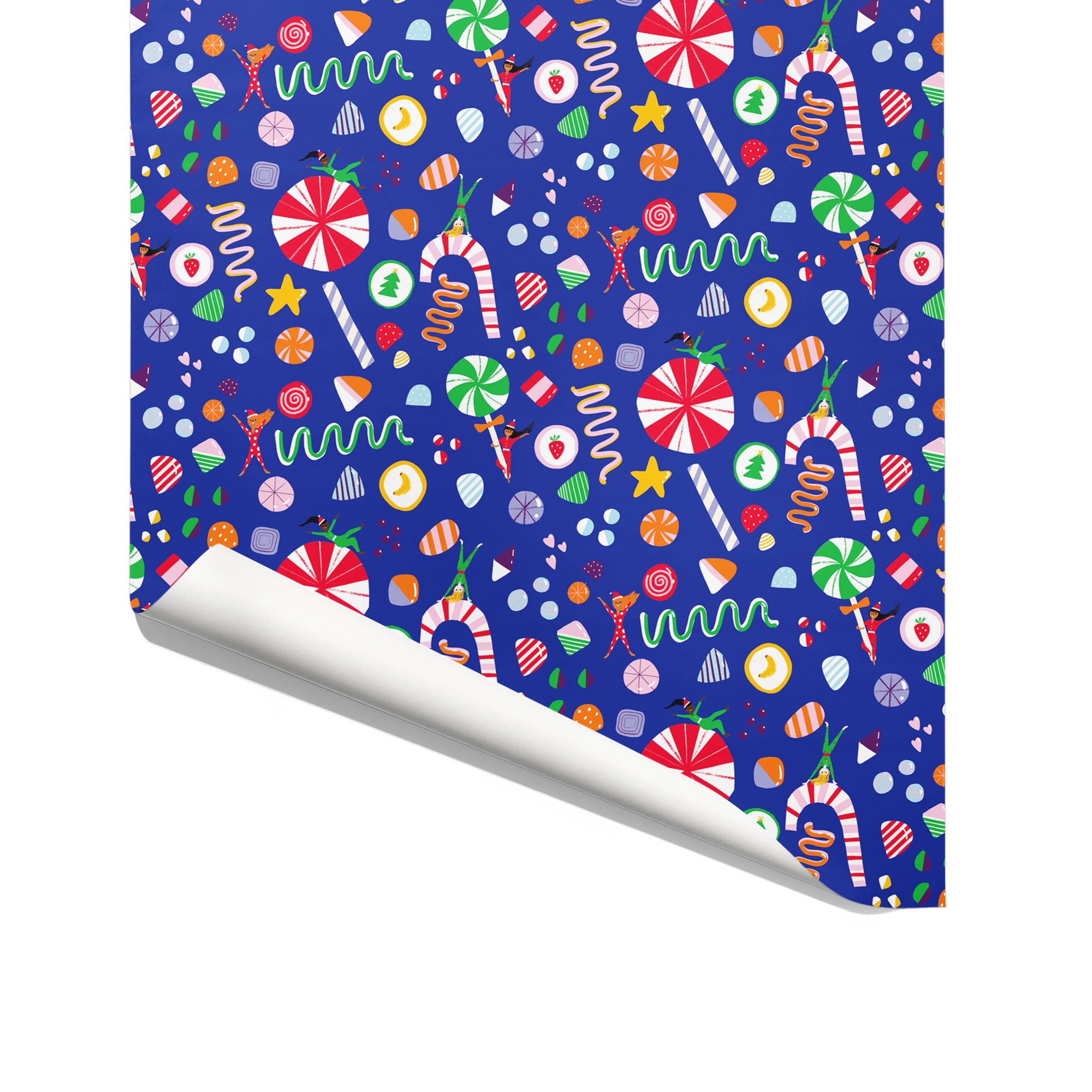 CHRISTMAS CANDY  - Single Sheet Gift Wrap