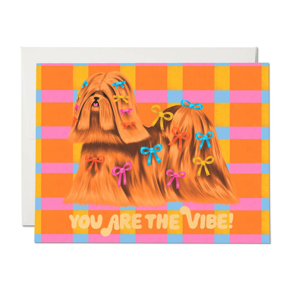 Puppy Vibe card