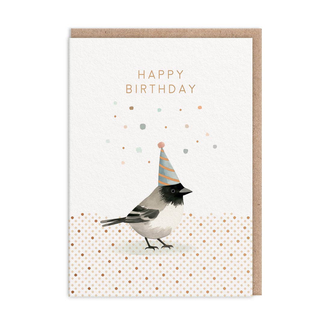 Bird Birthday Card -birthday