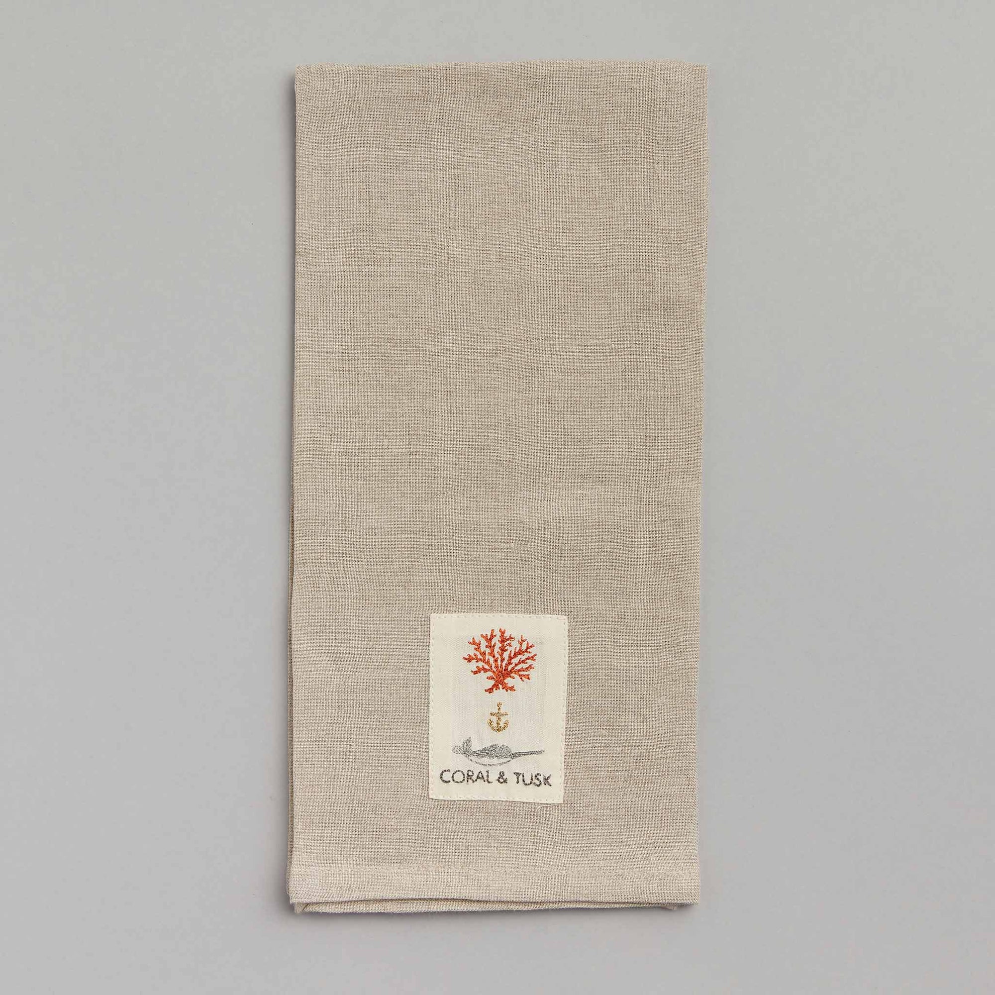 Whale Love Tea Towel