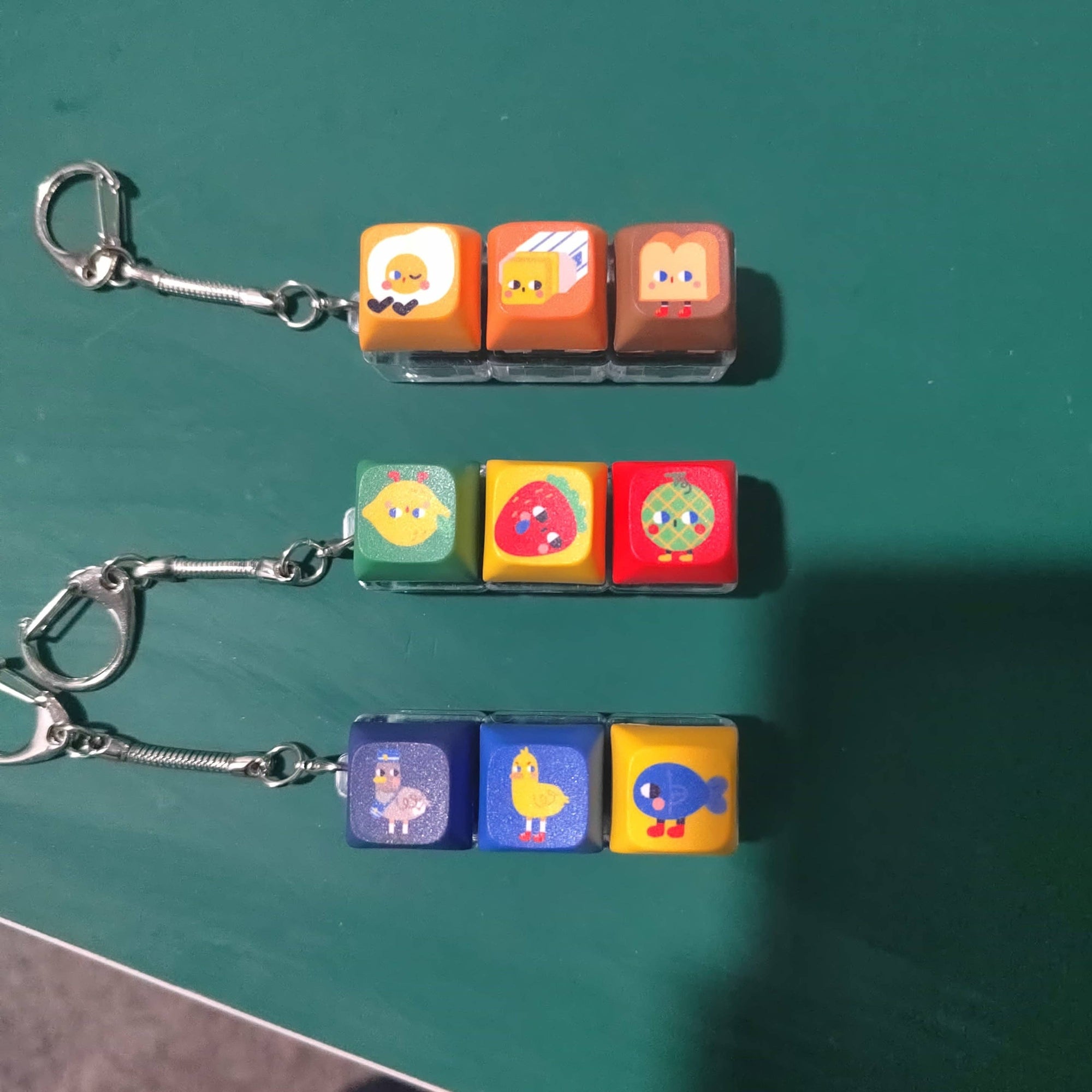 Keycap Keychains