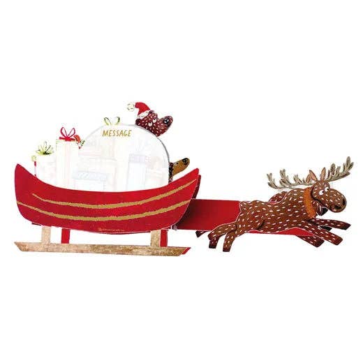 OKATAOKA Christmas Toy Pop-Up Card