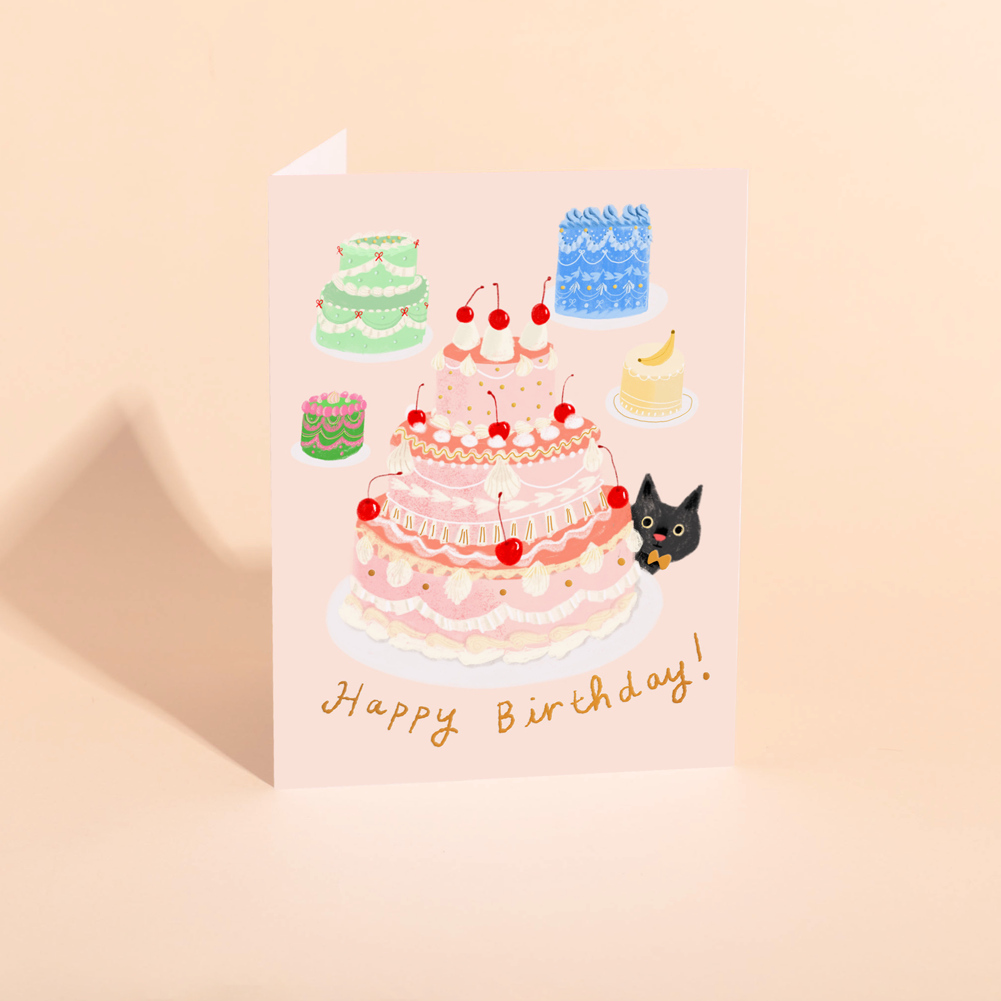 LE GATEAU  - Birthday Card