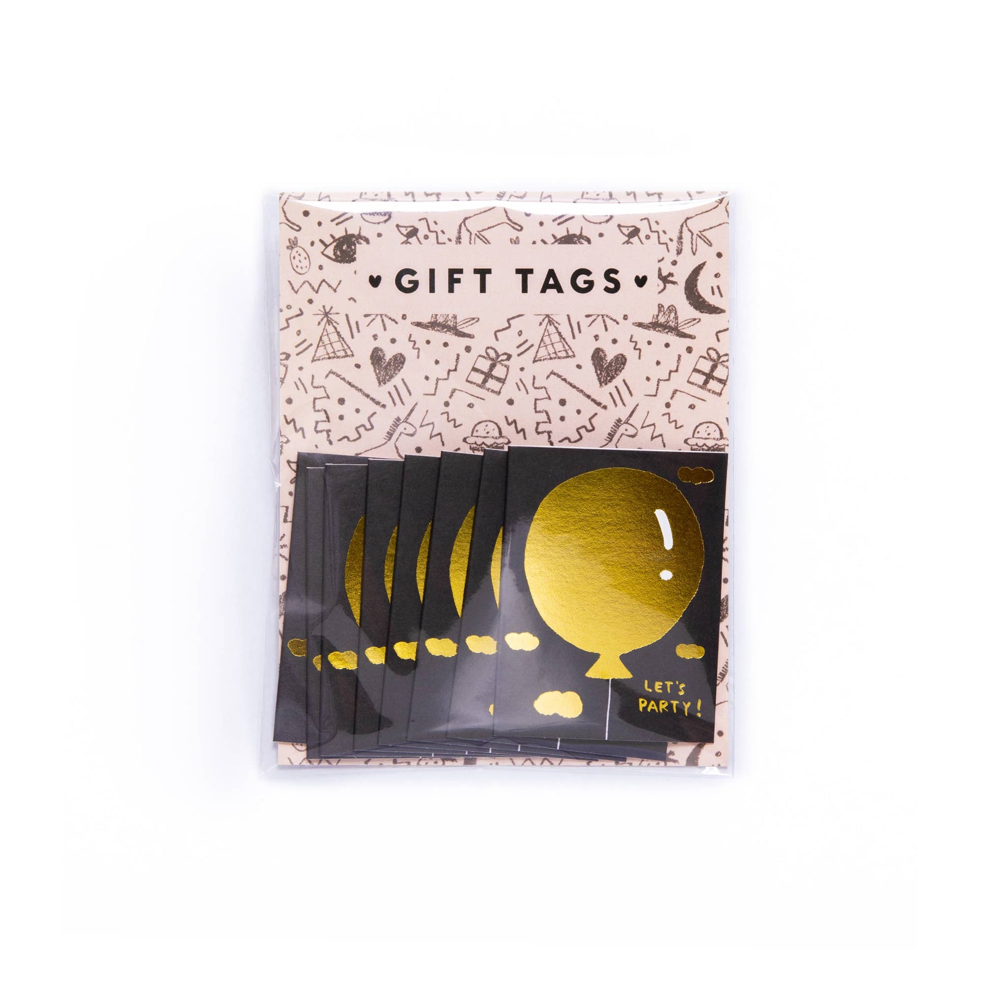 SHINY BALLOON - Mini Gift Card Tags