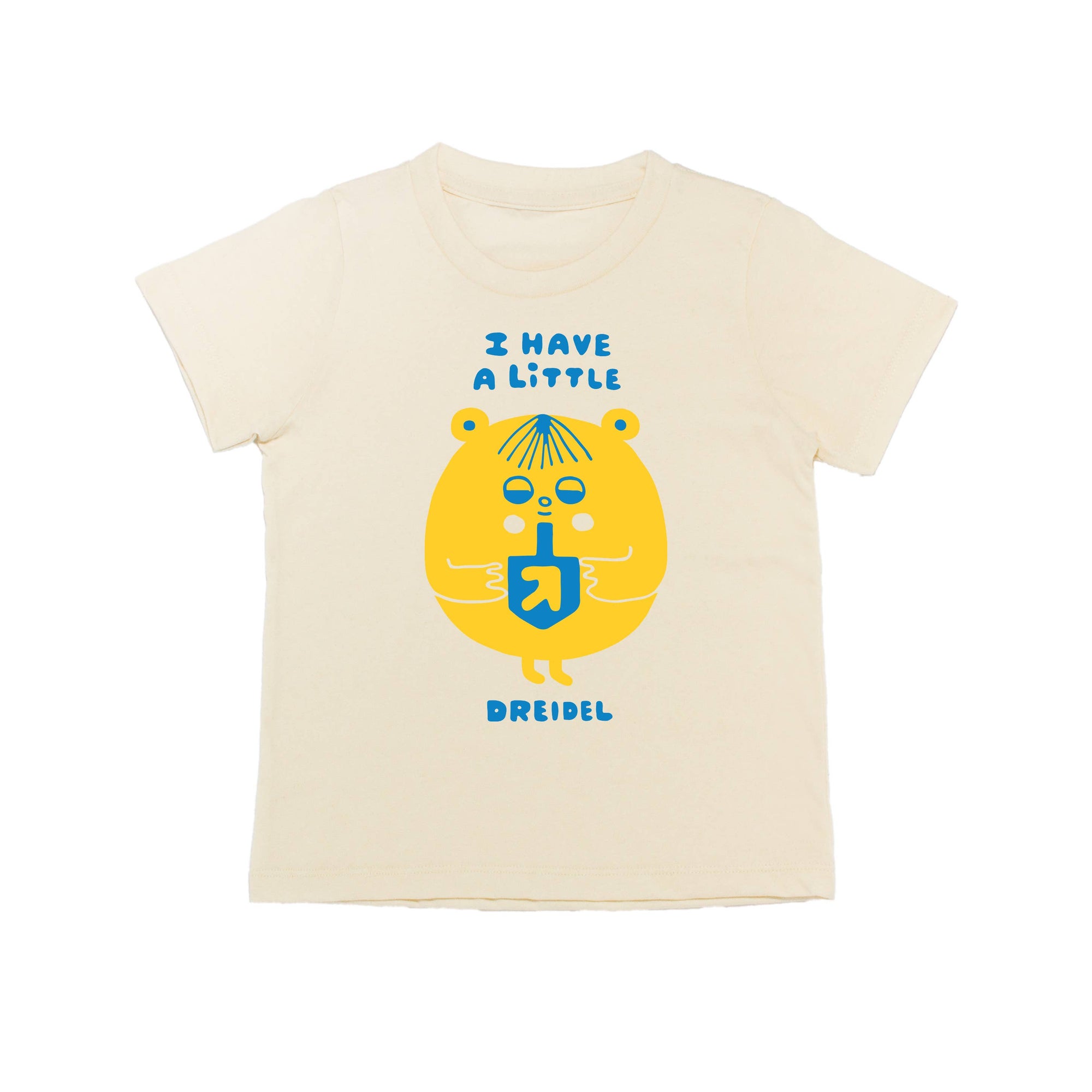 Suzy Ultman xMochi Kids Dreidel Dreidel Dreidel Hanukkah Baby Tee