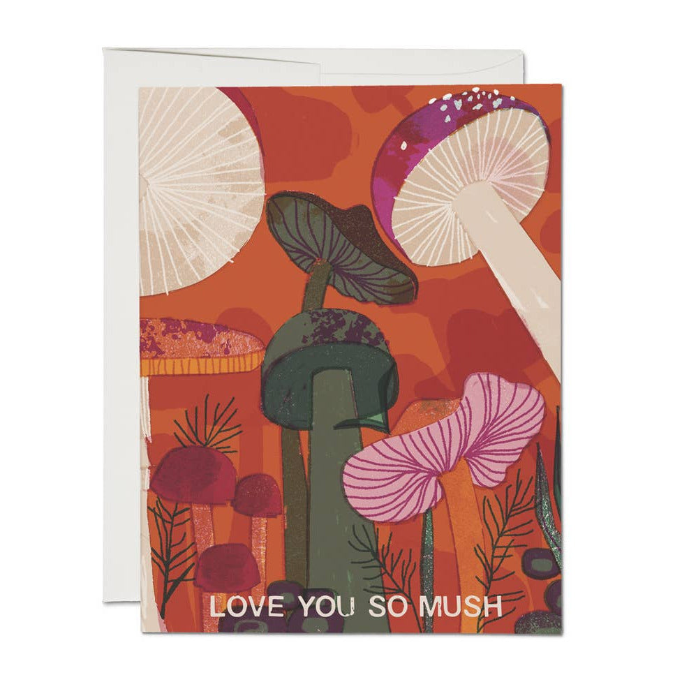 Love You So Mush card - Barbara Dziadosz