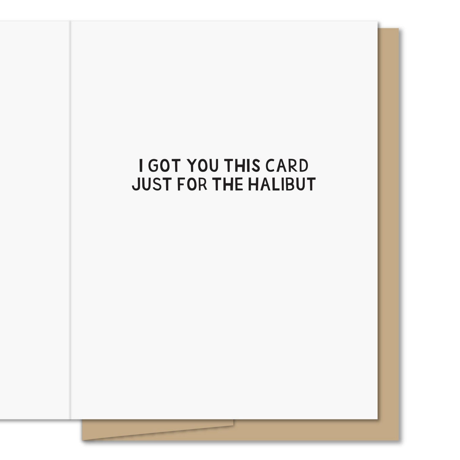 Birthday Greeting Card | ... for the Halibut