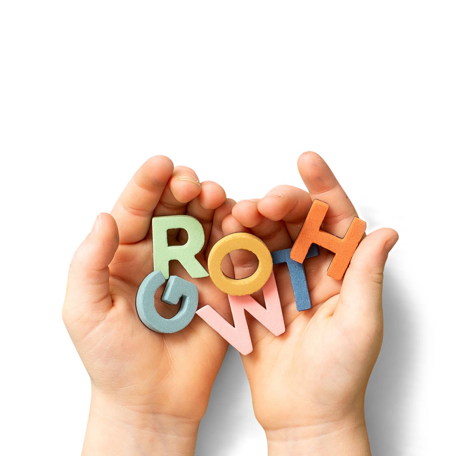 1" Uppercase Rainbow Dream Magnetic Letters + Numbers -200pcs