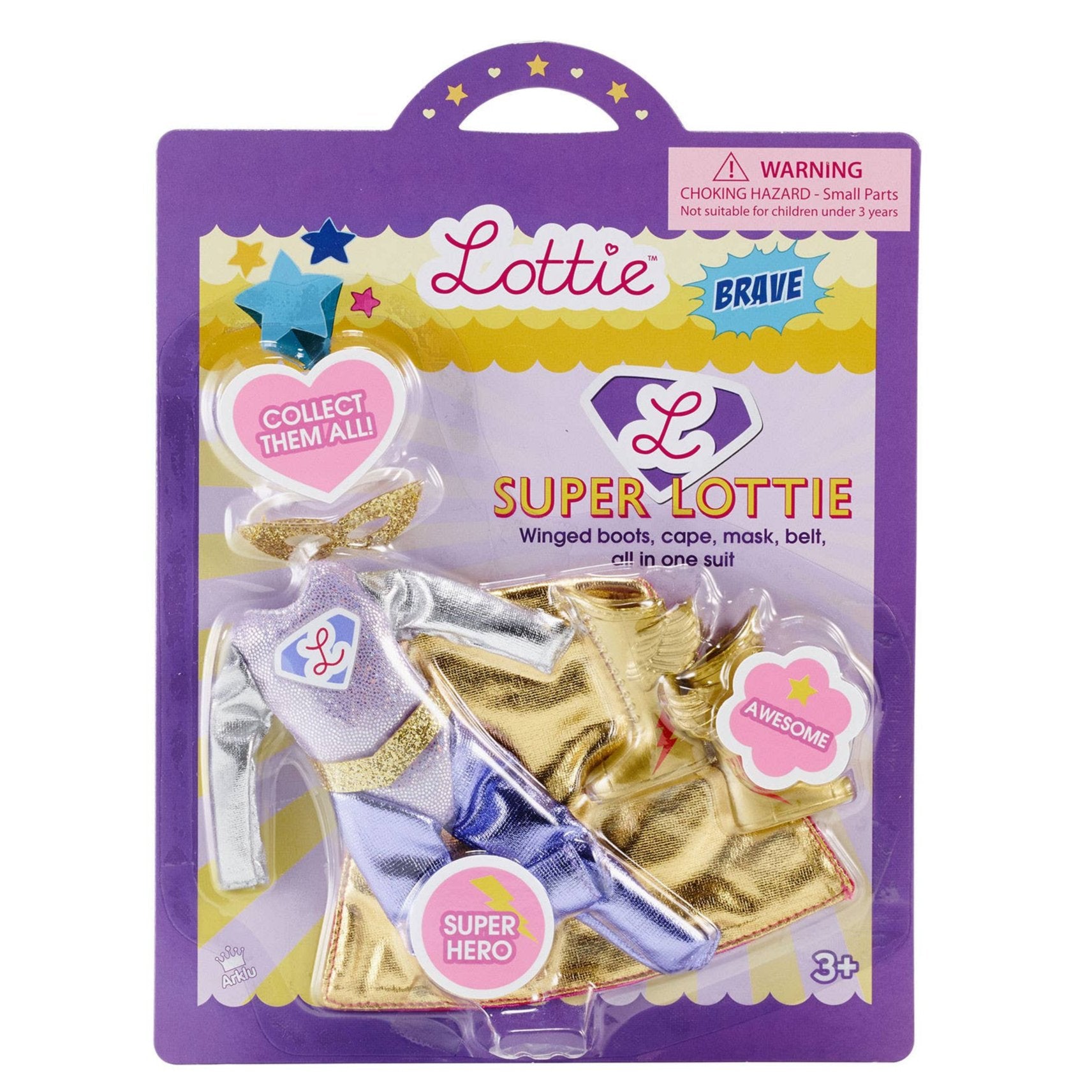 Lottie Doll: Superhero Outfit