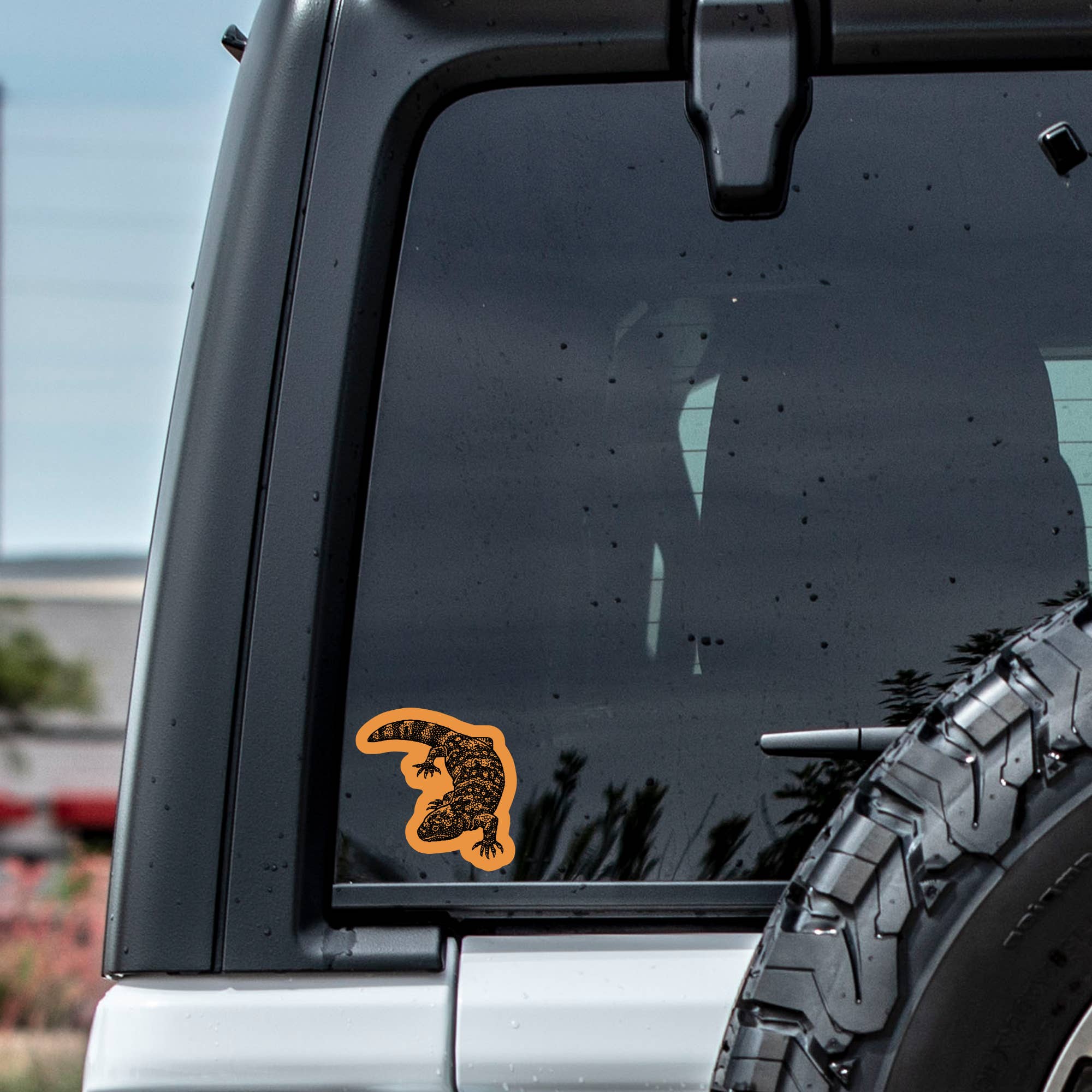 Desert Gila Monster Lizard High Quality Vinyl Sticker