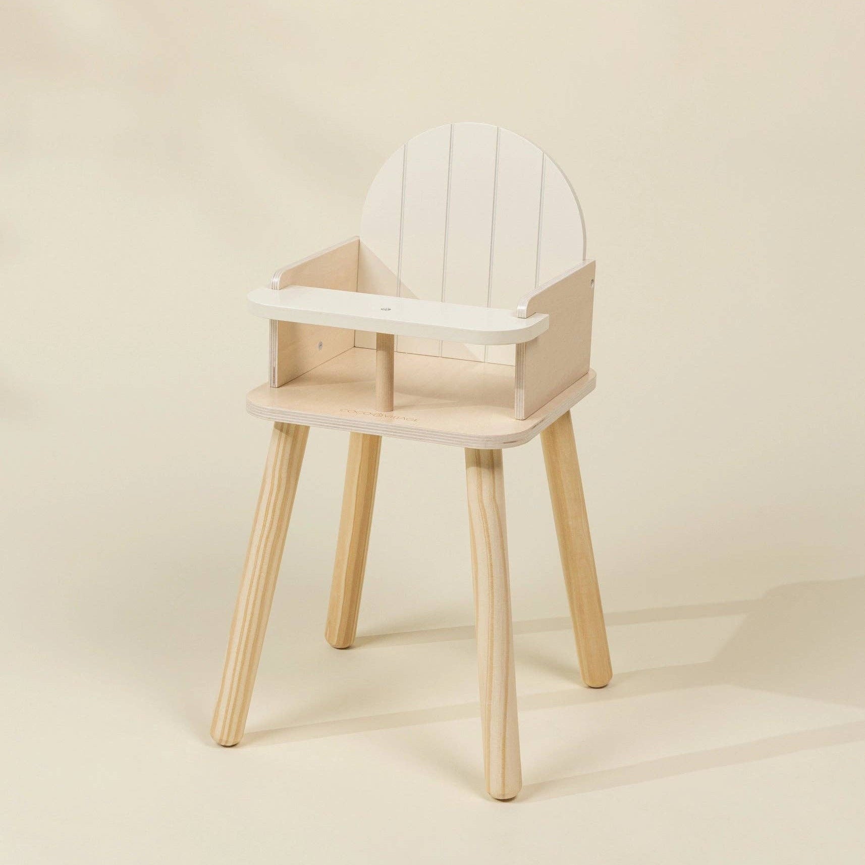 Wooden Dolls’ High Chair
