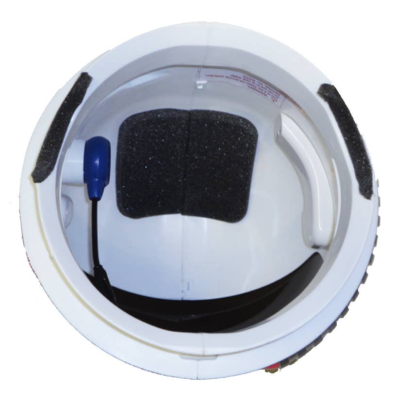 Jr. Astronaut Helmet with Sound: White