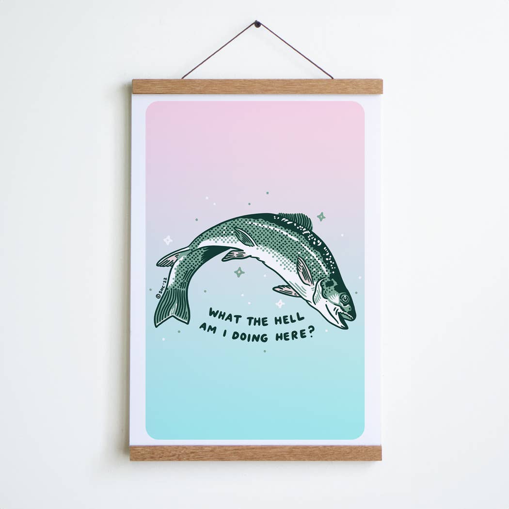 What the Hell Print -Olivia Mew