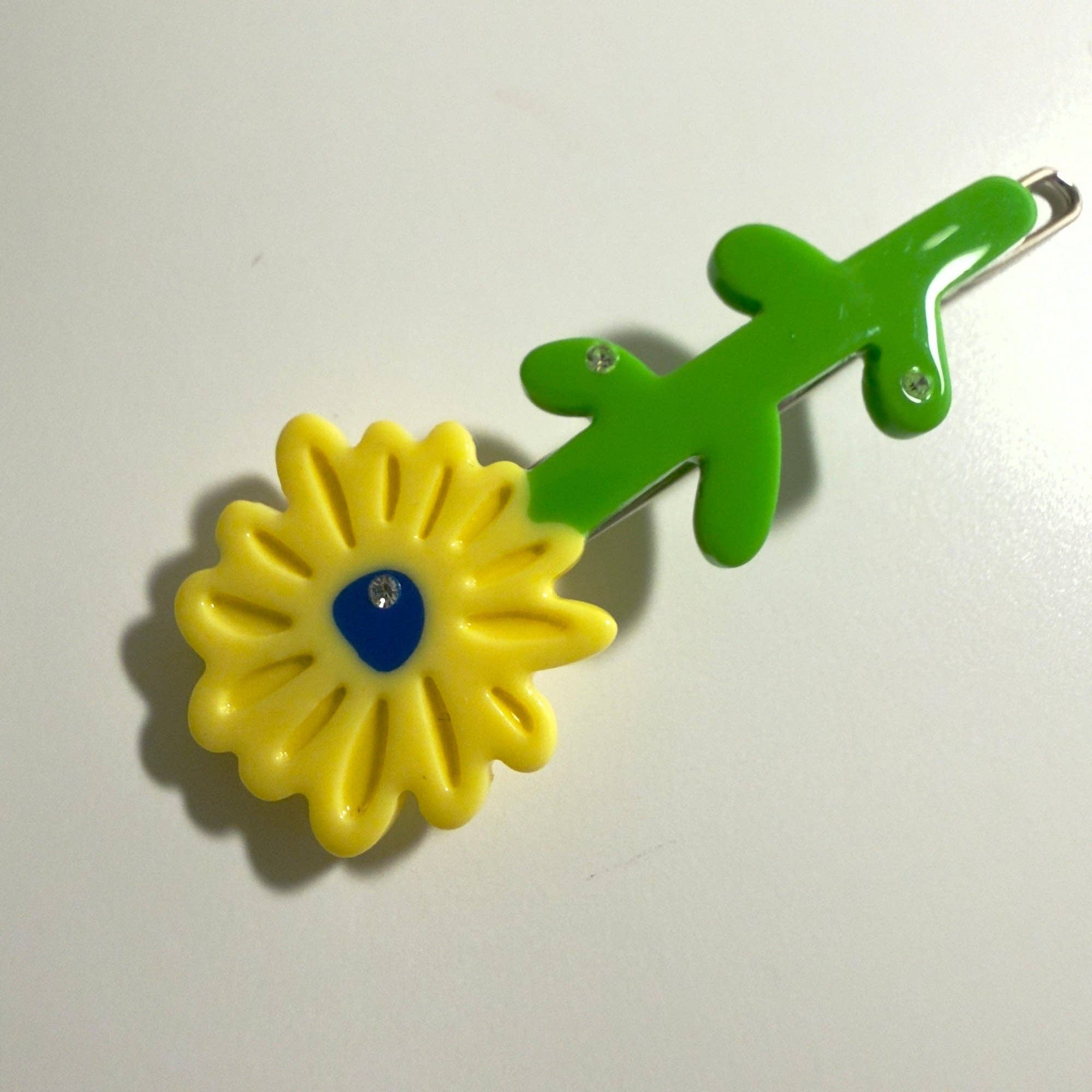 Tiny Flowers Hair Clip Duo