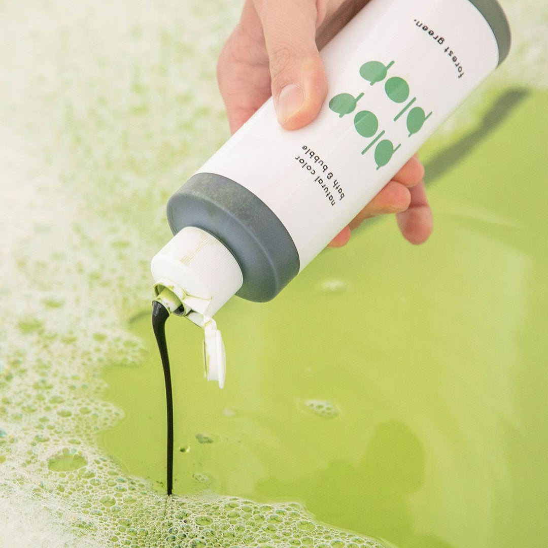 Plop Plop Natural Color Bubble Bath - Forest Green (230g)