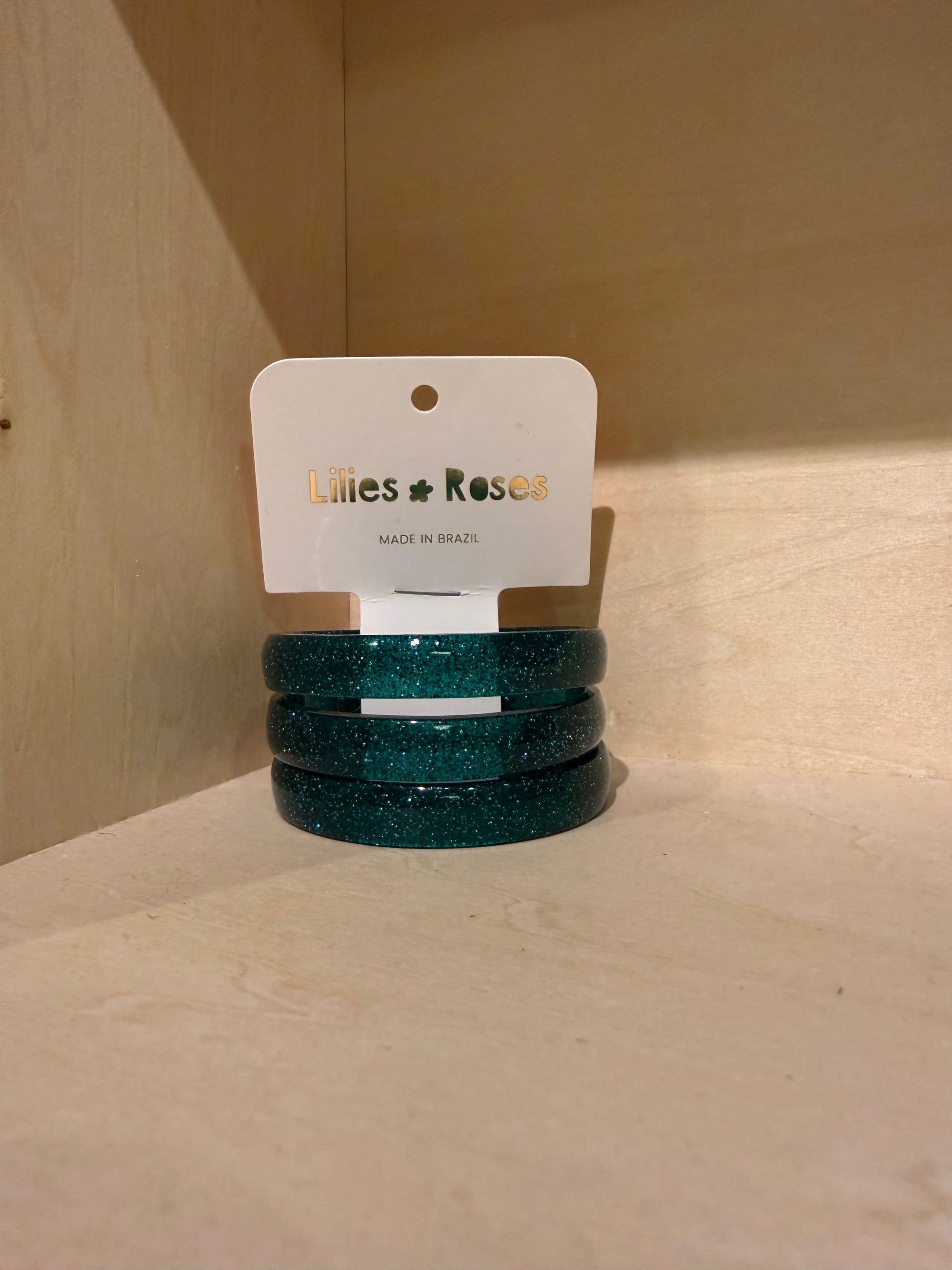 Valentine's Glitter BANGLE (SET OF 3)