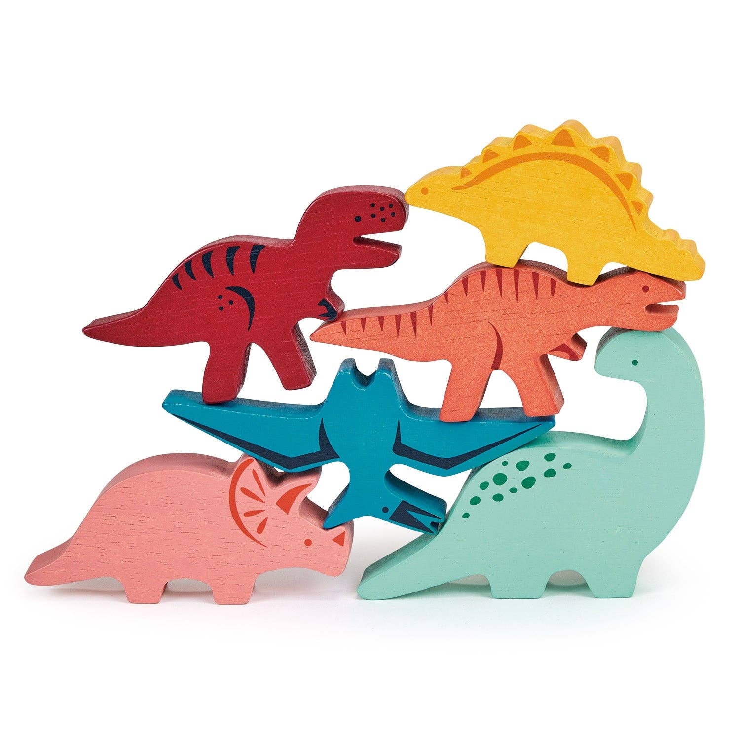 Happy Stacking Dinosaurs
