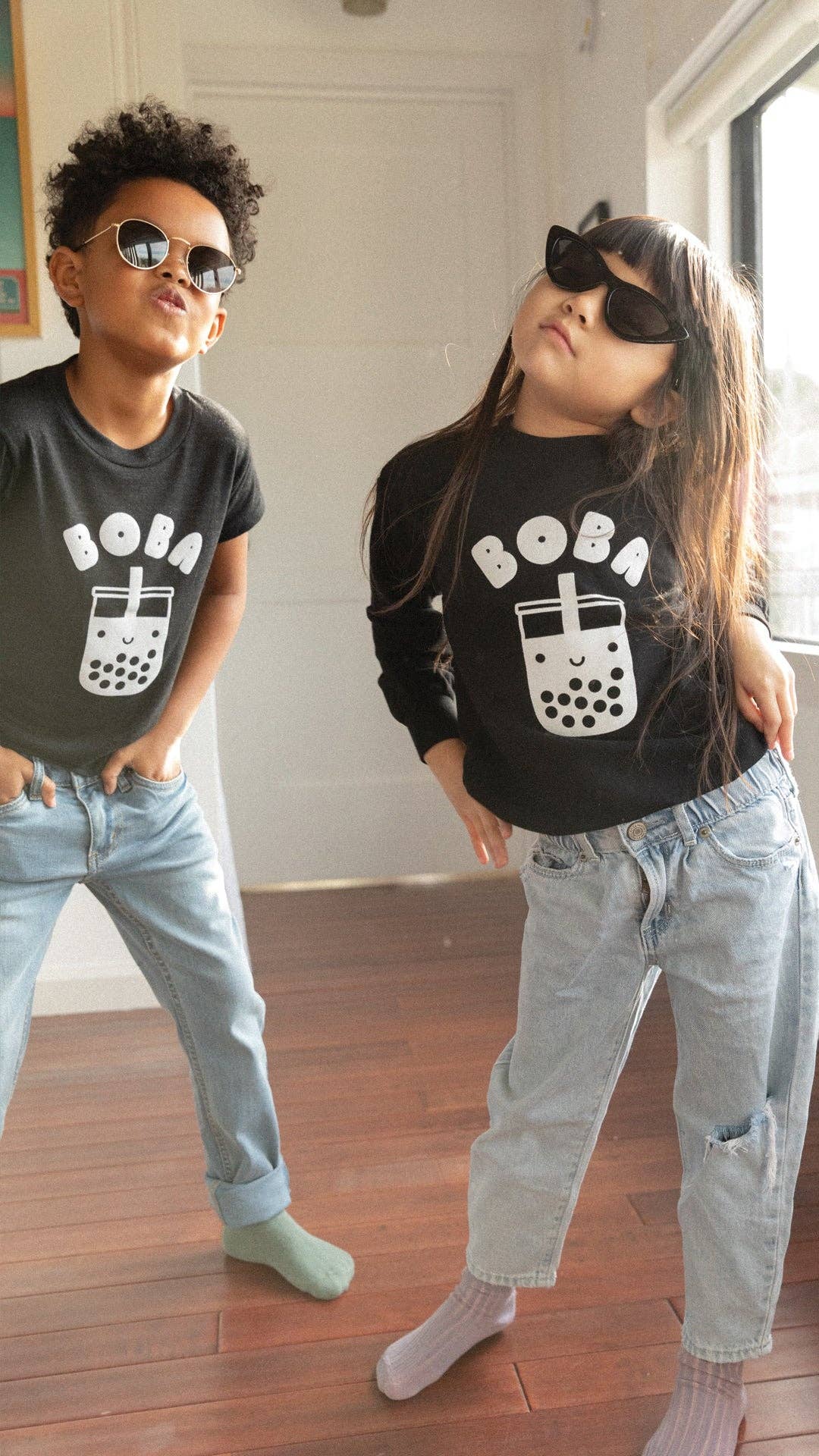 Kawaii Boba Kid's Graphic Tee