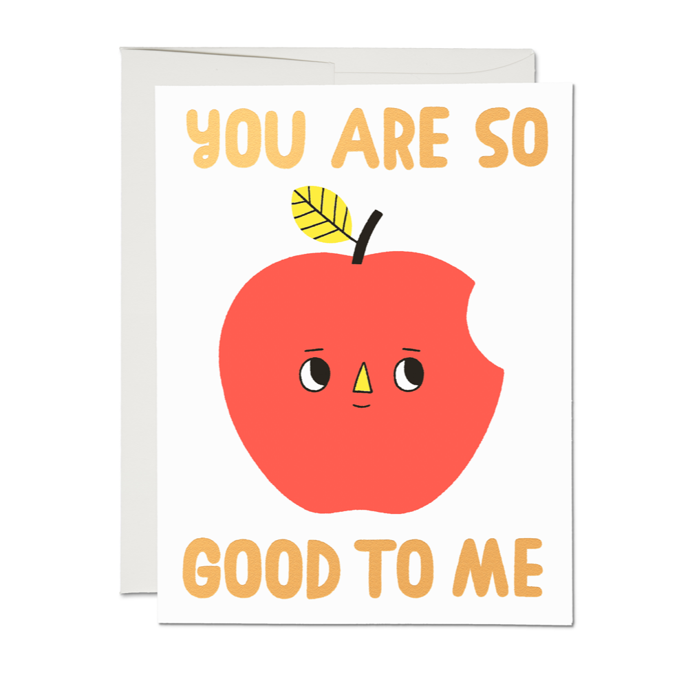 Good Apple thank you card - Anke Weckmann