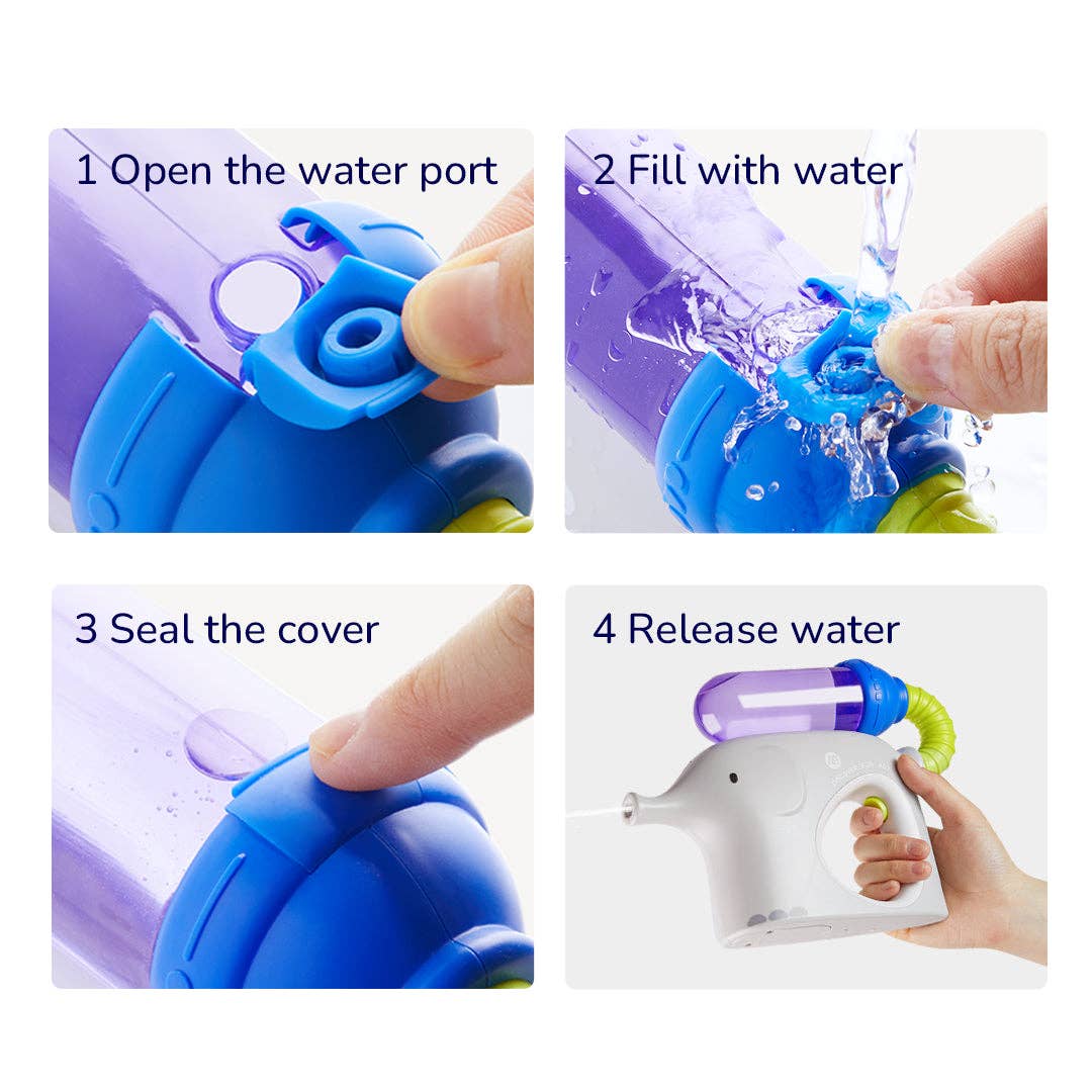 Squirt Elephant Water Gun: Bubble Blue
