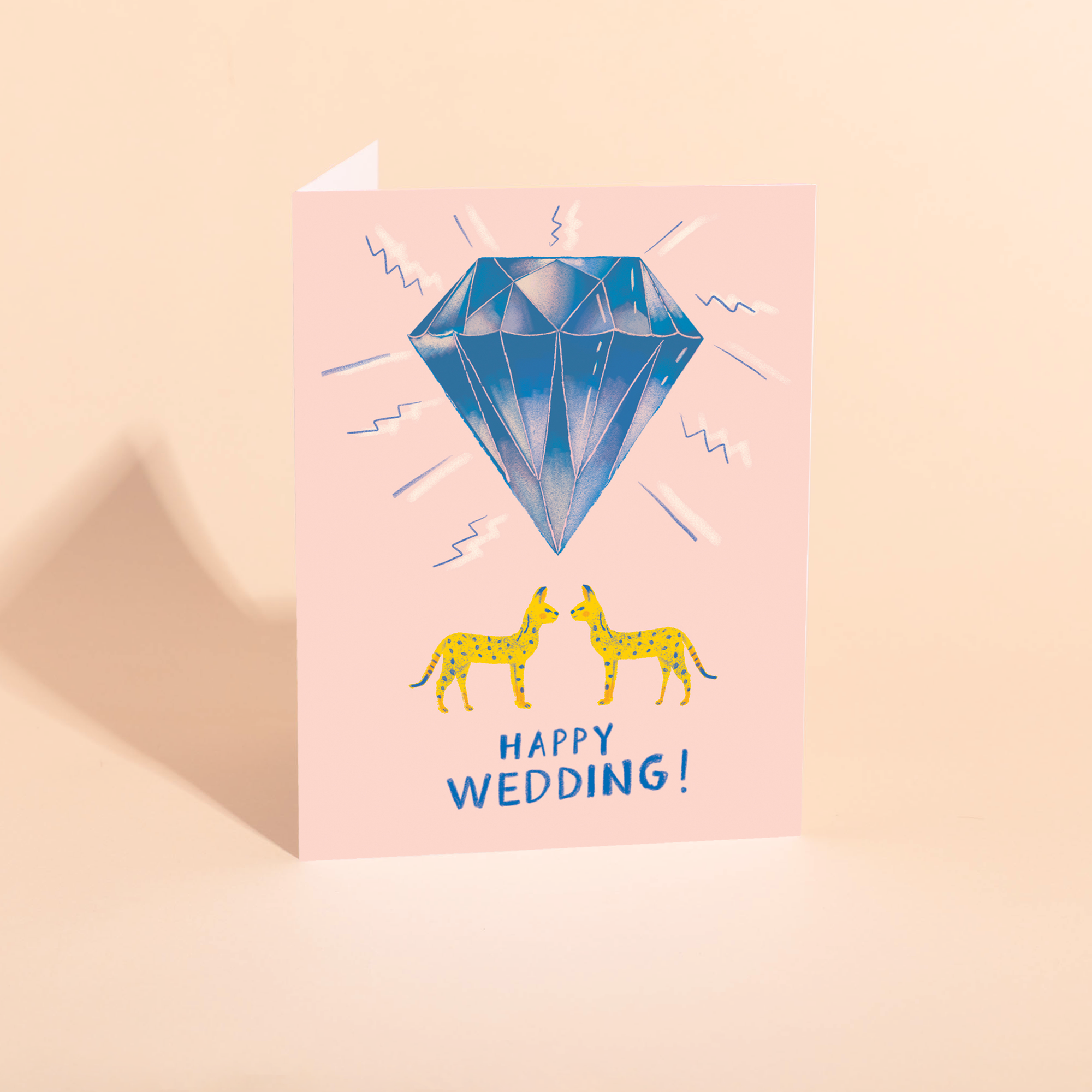 MEOWY WEDDING - Wedding Card