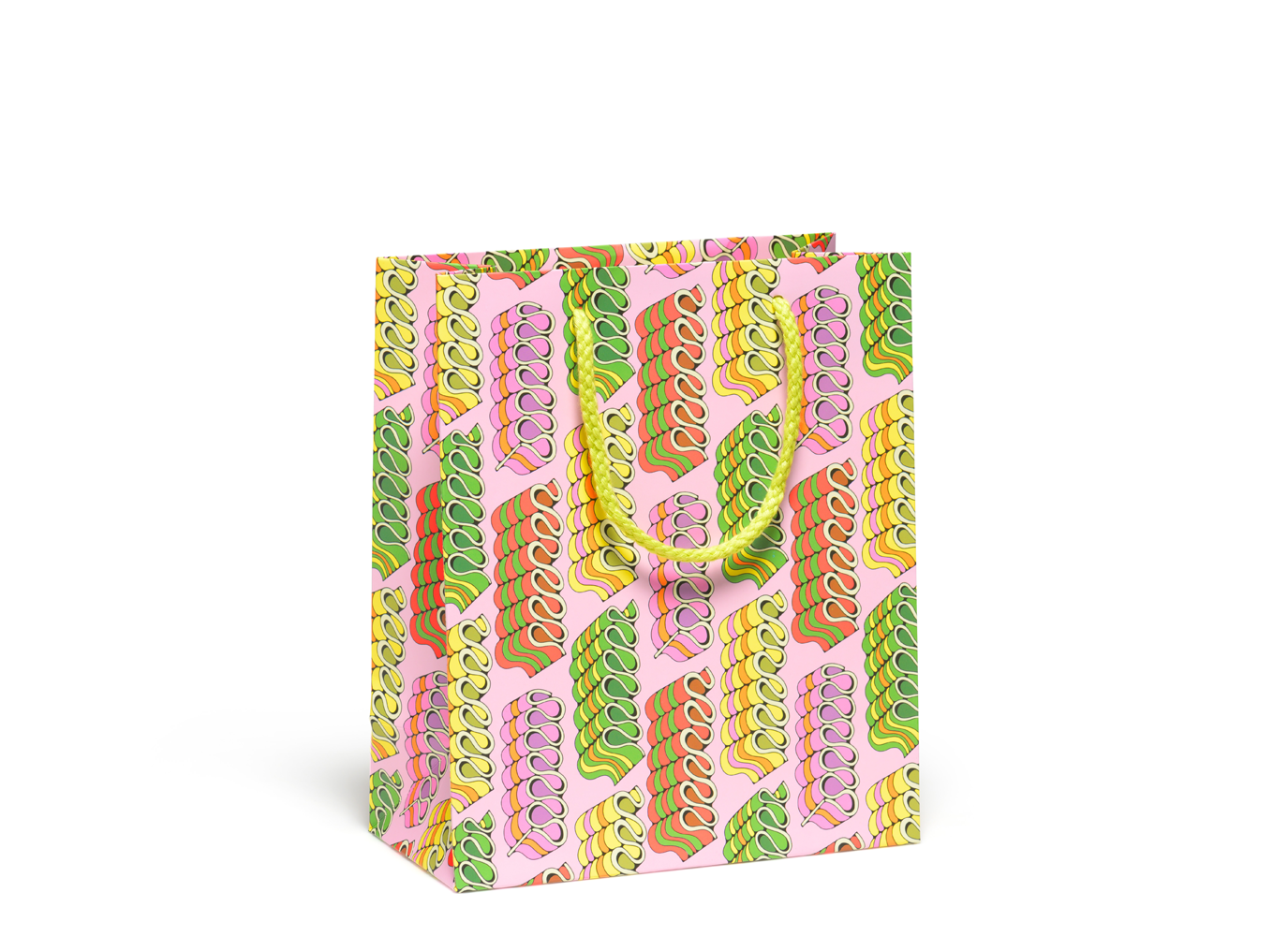 Candy Ribbons holiday gift bag: medium