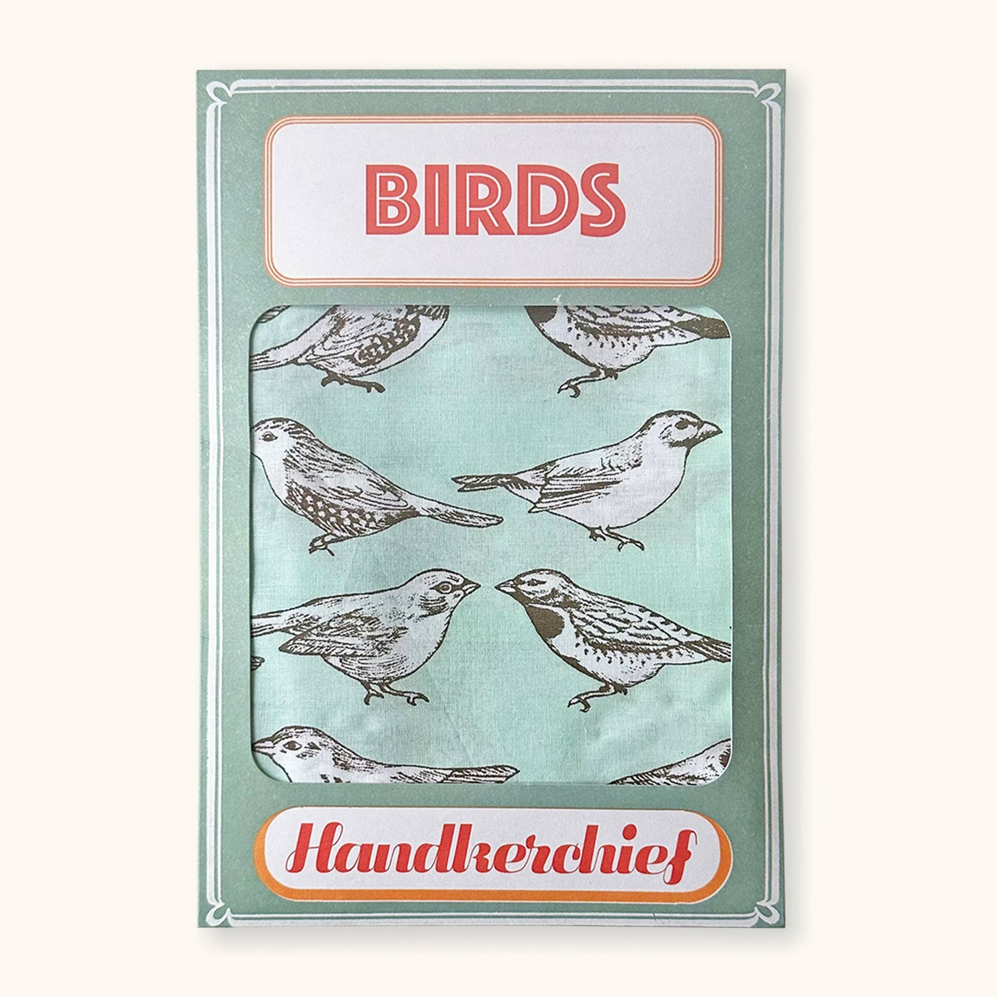 Blue Birds Handkerchief Pocket Square Bandana