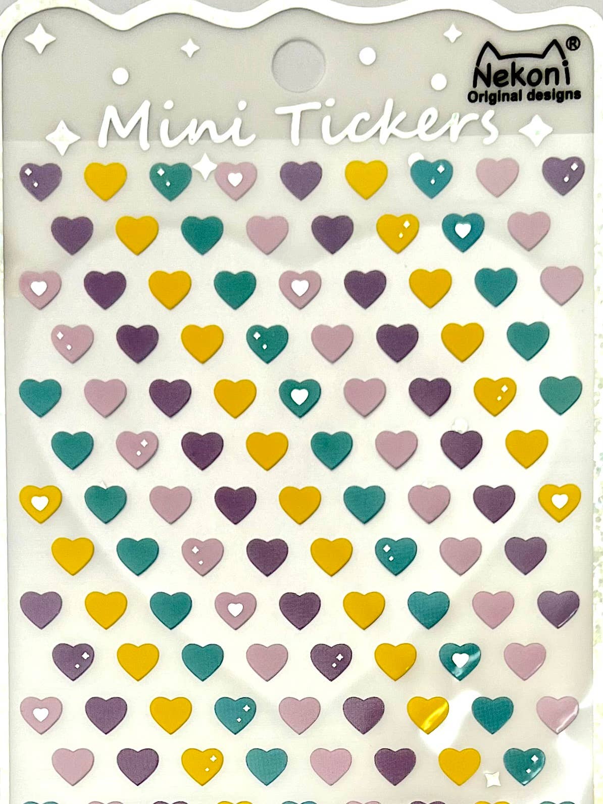MINI COOL HEARTS STICKERS