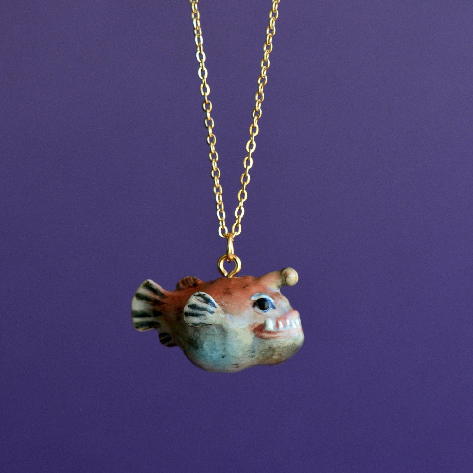 Angler Fish Necklace