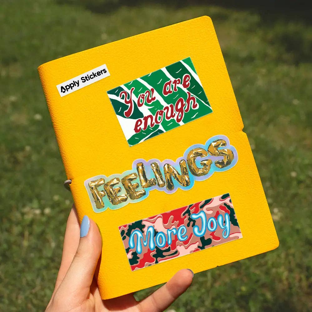 Feelings by Joel Mesler - Die-Cut Sticker
