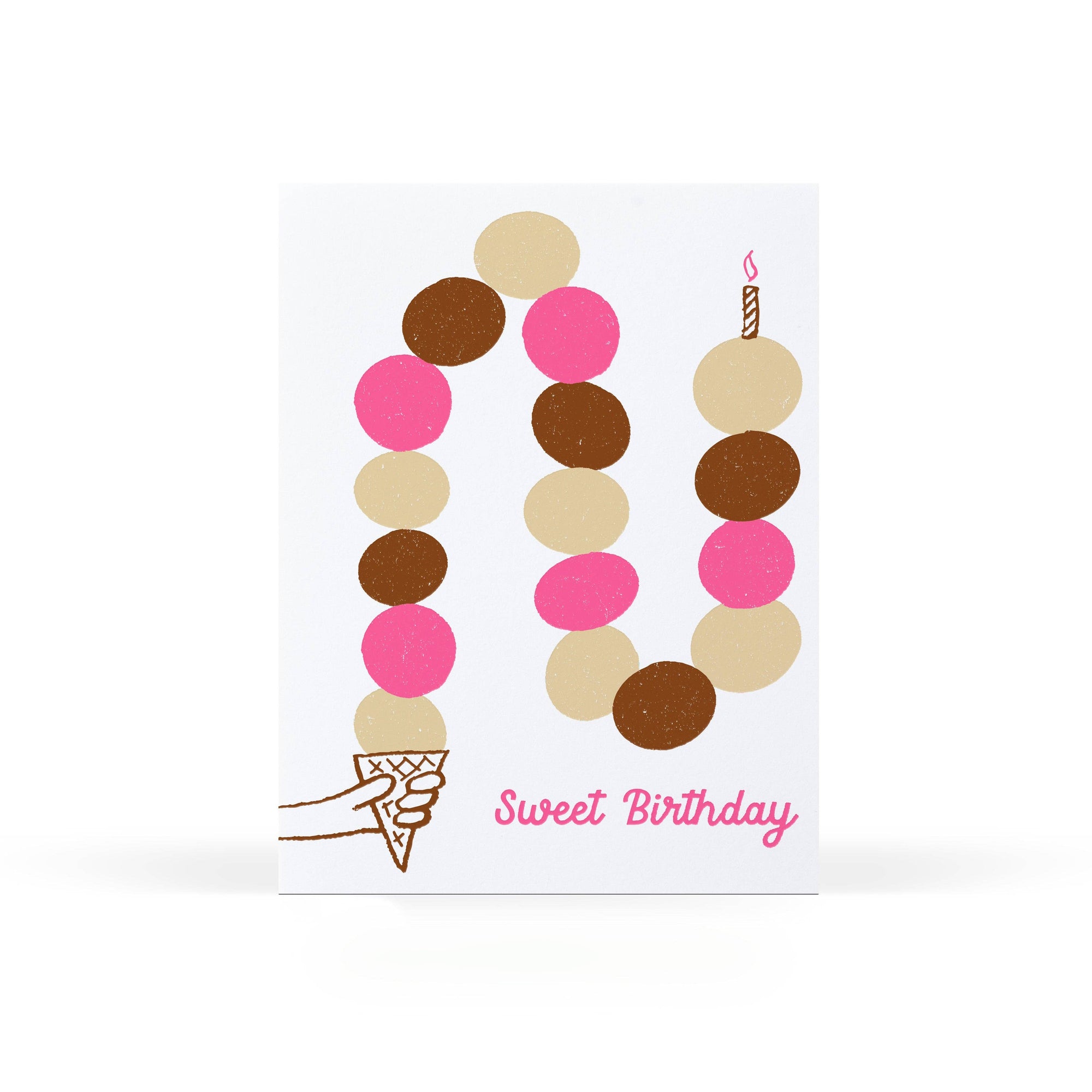 Birthday Cone Greeting Card