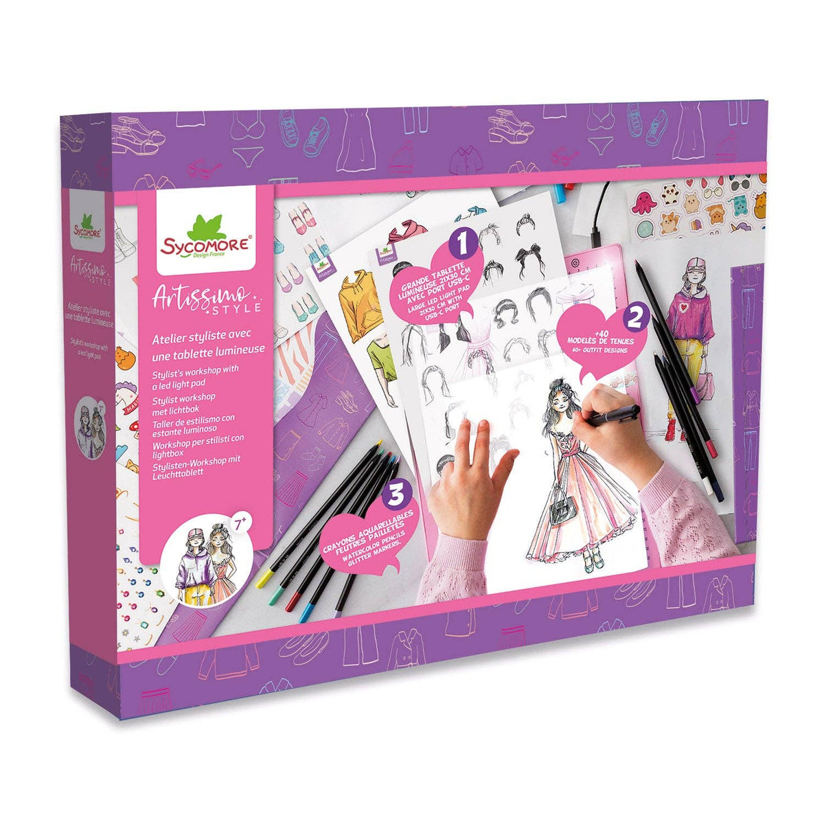Fashion Workshop Light Pad - Sycomore