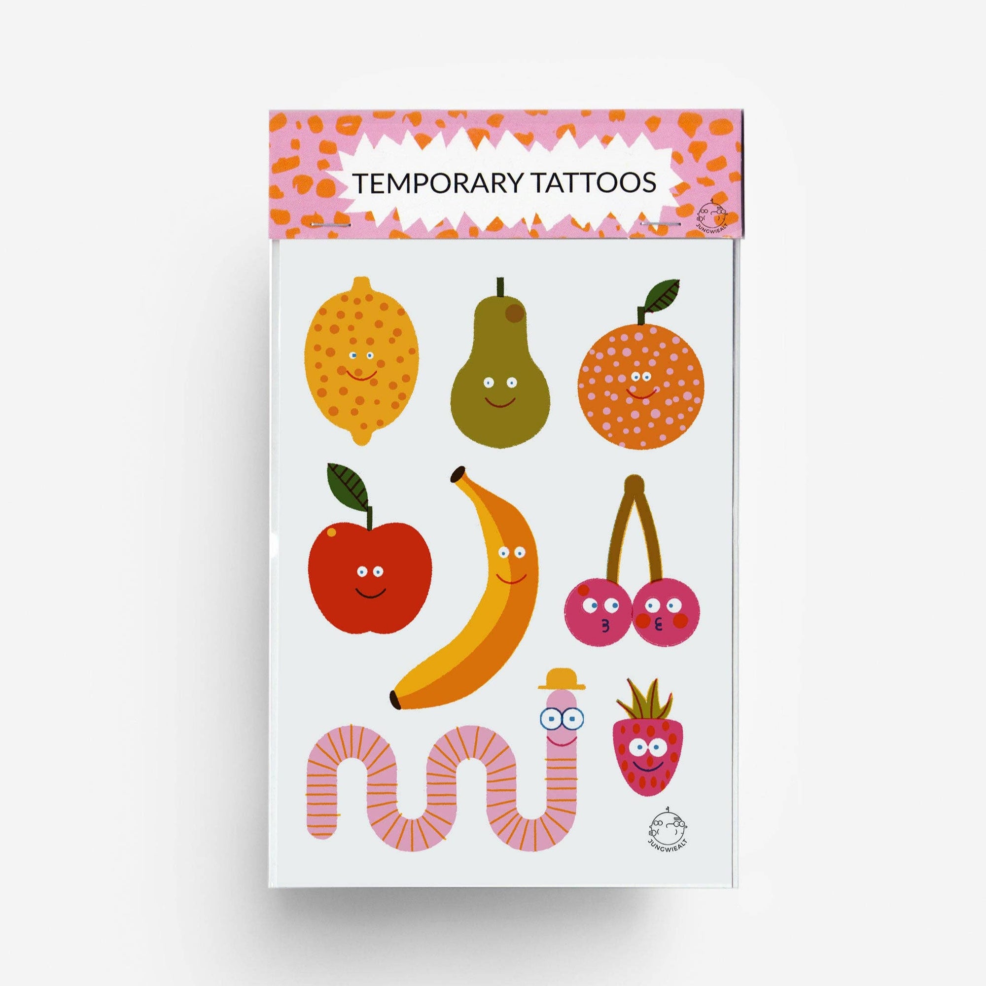 Fruits Temporary Tattoos -Barbara Dziadosz