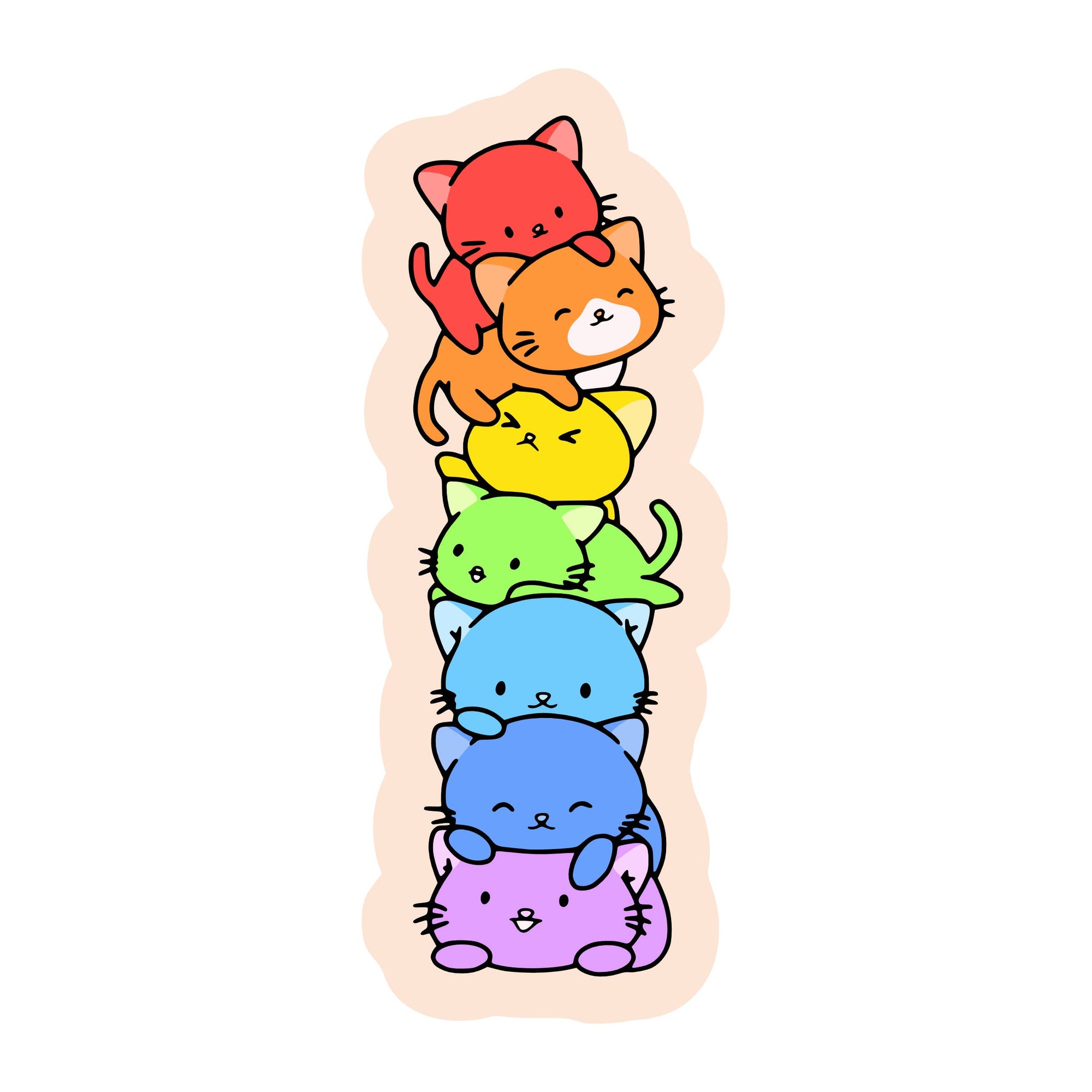Kitty Purride Vinyl Sticker