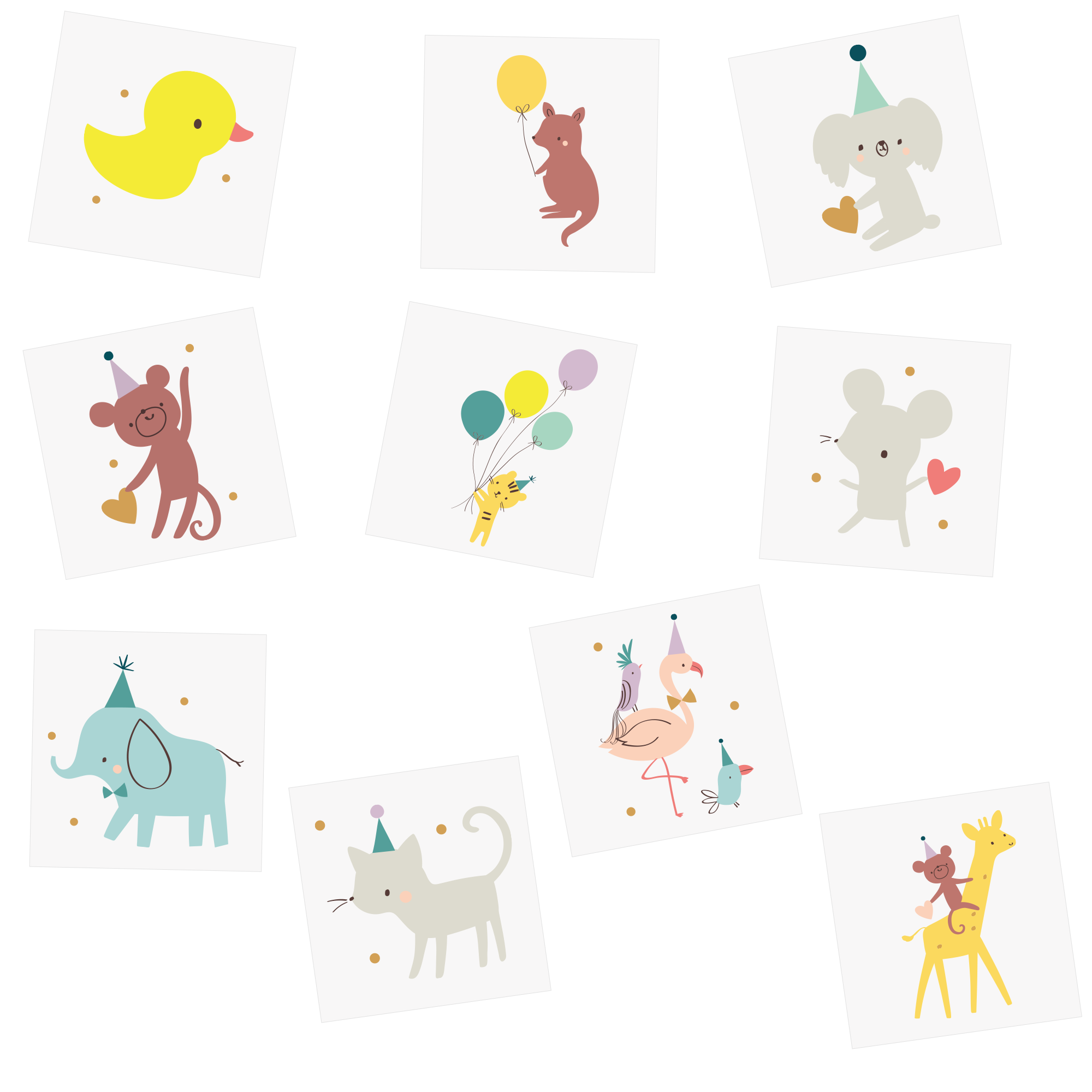 Little Celebrations Temporary Tattoos (pk20)