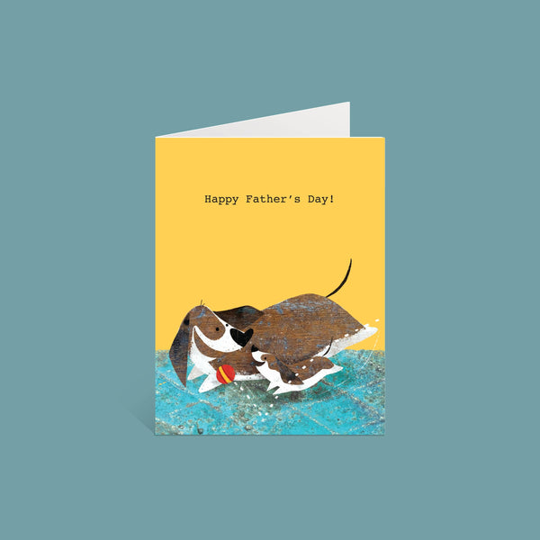Pup Father's Day Card -father's day