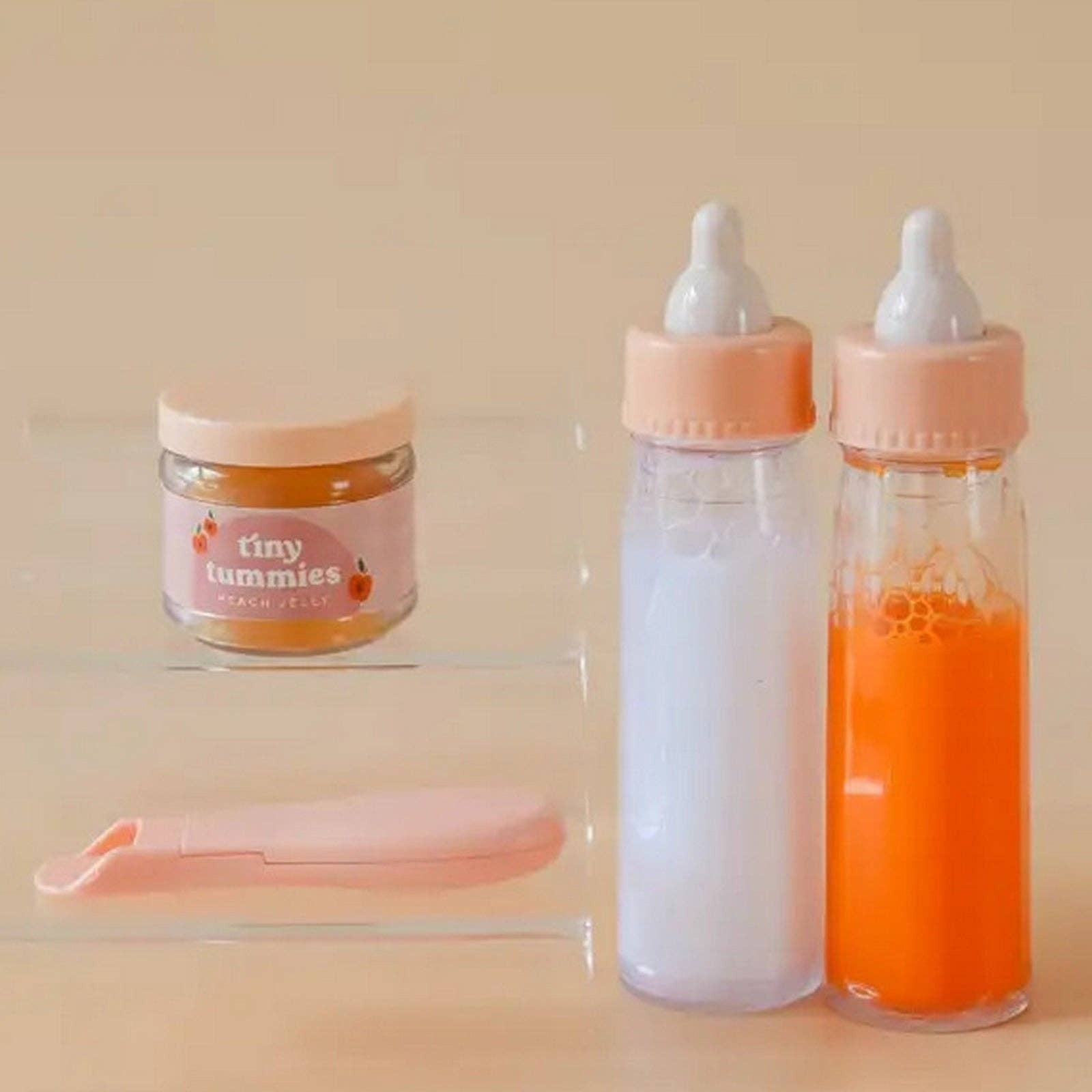 Bottled milk and juice set