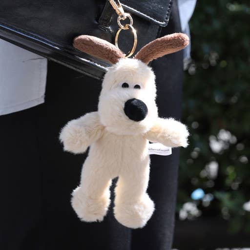 Wallace's Gromit & Shaun the Sheep Plush Keychain