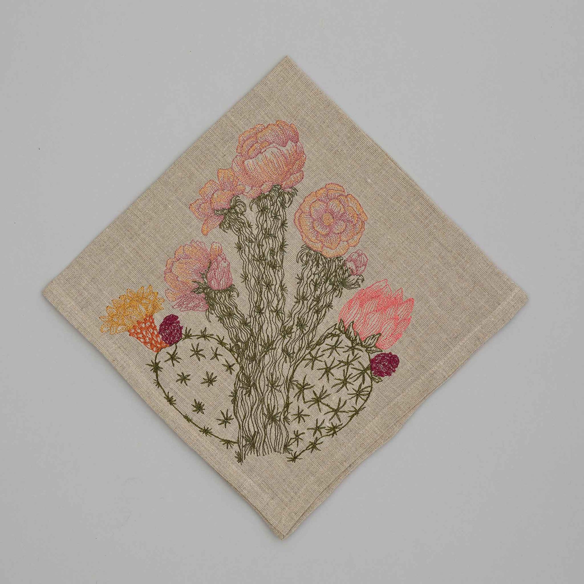 Desert Blooms Dinner Napkin