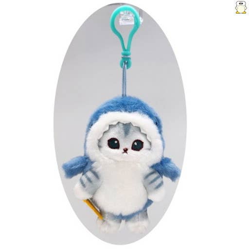 Mofusand Shark Costume -bag charms Key Chain
