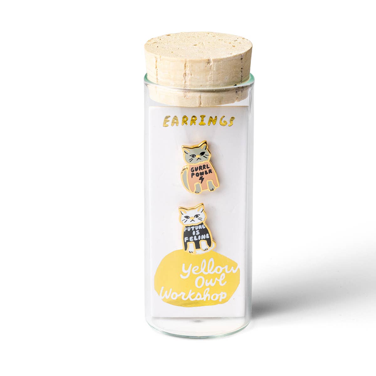 Girl Power Earrings - Studs