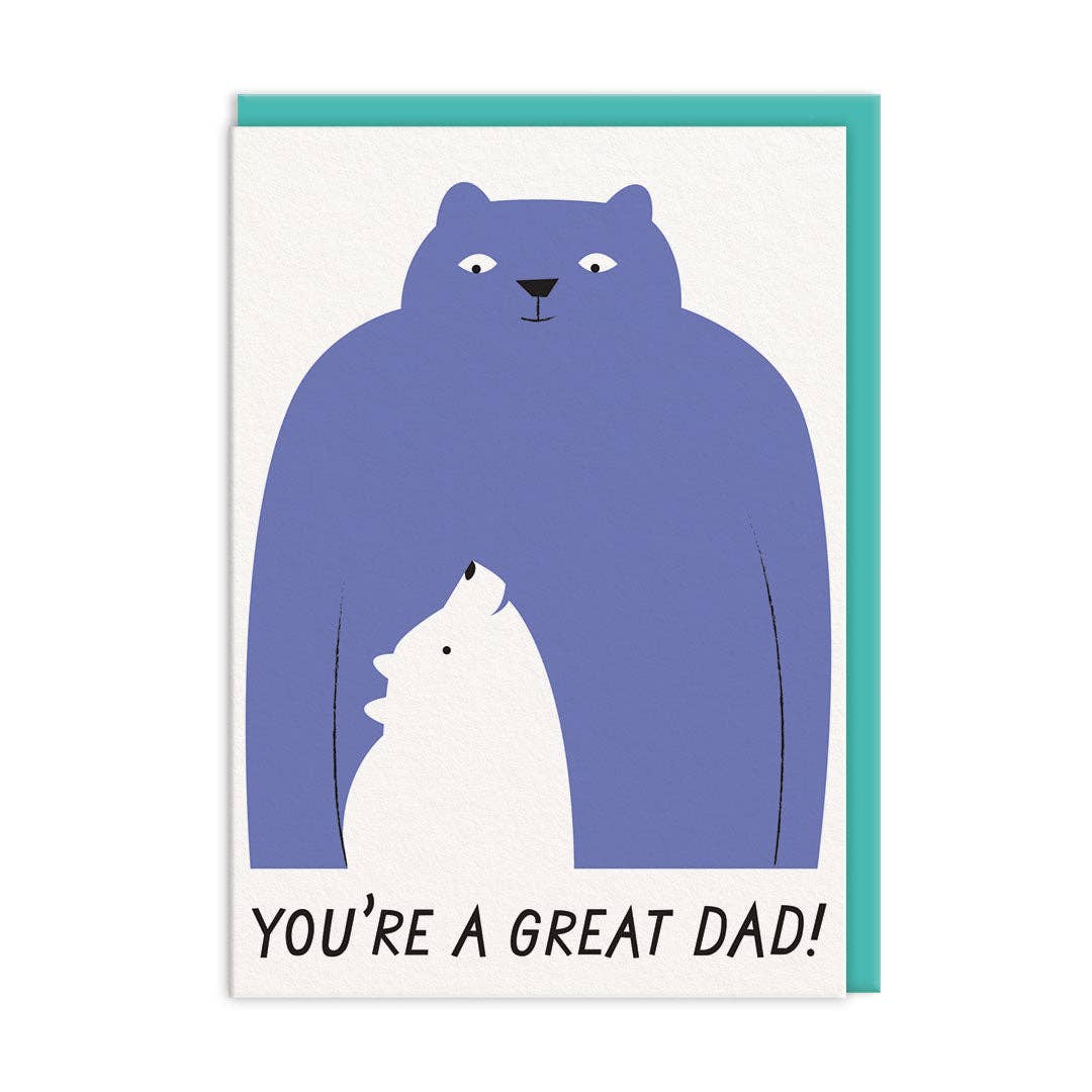 Great Dad Bears Card