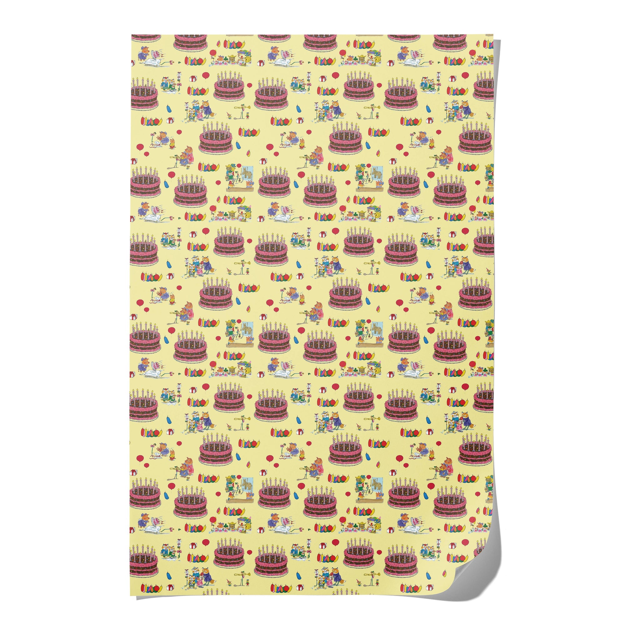 Dolly Pig Birthday wrapping paper (roll or sheet)