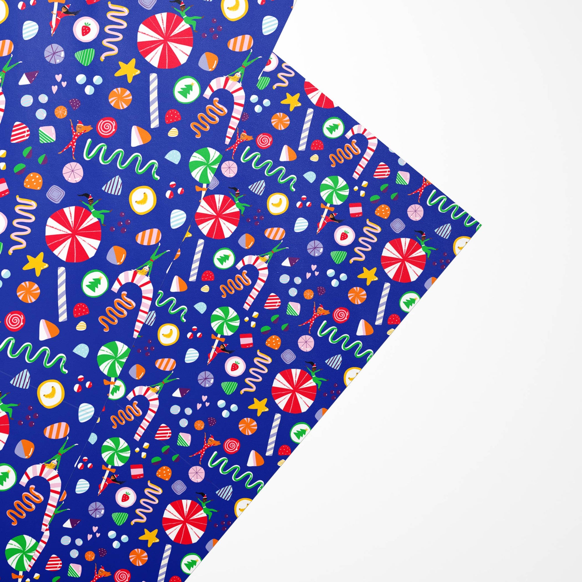 CHRISTMAS CANDY  - Single Sheet Gift Wrap