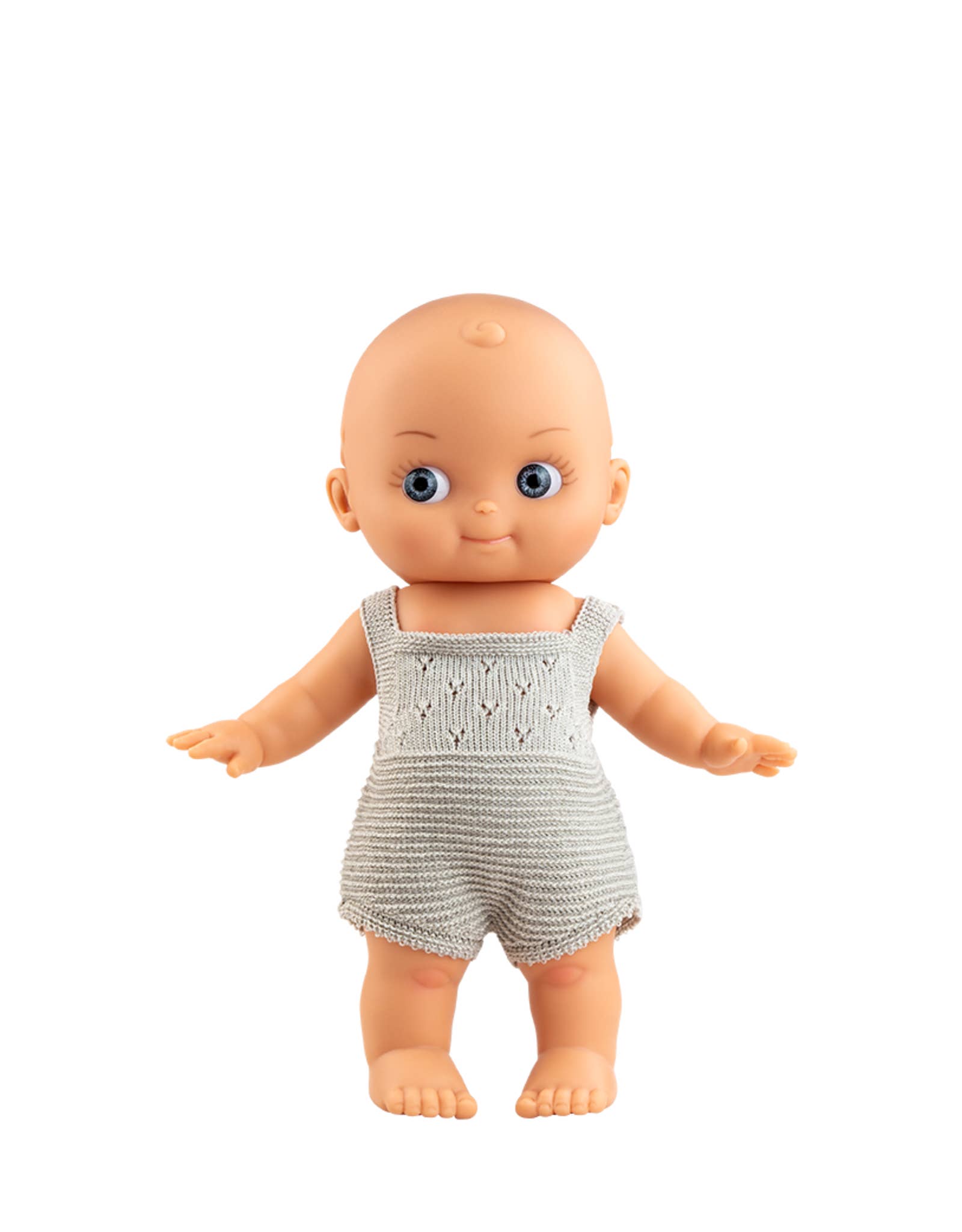 Mini Pancha Doll - Grey Romper