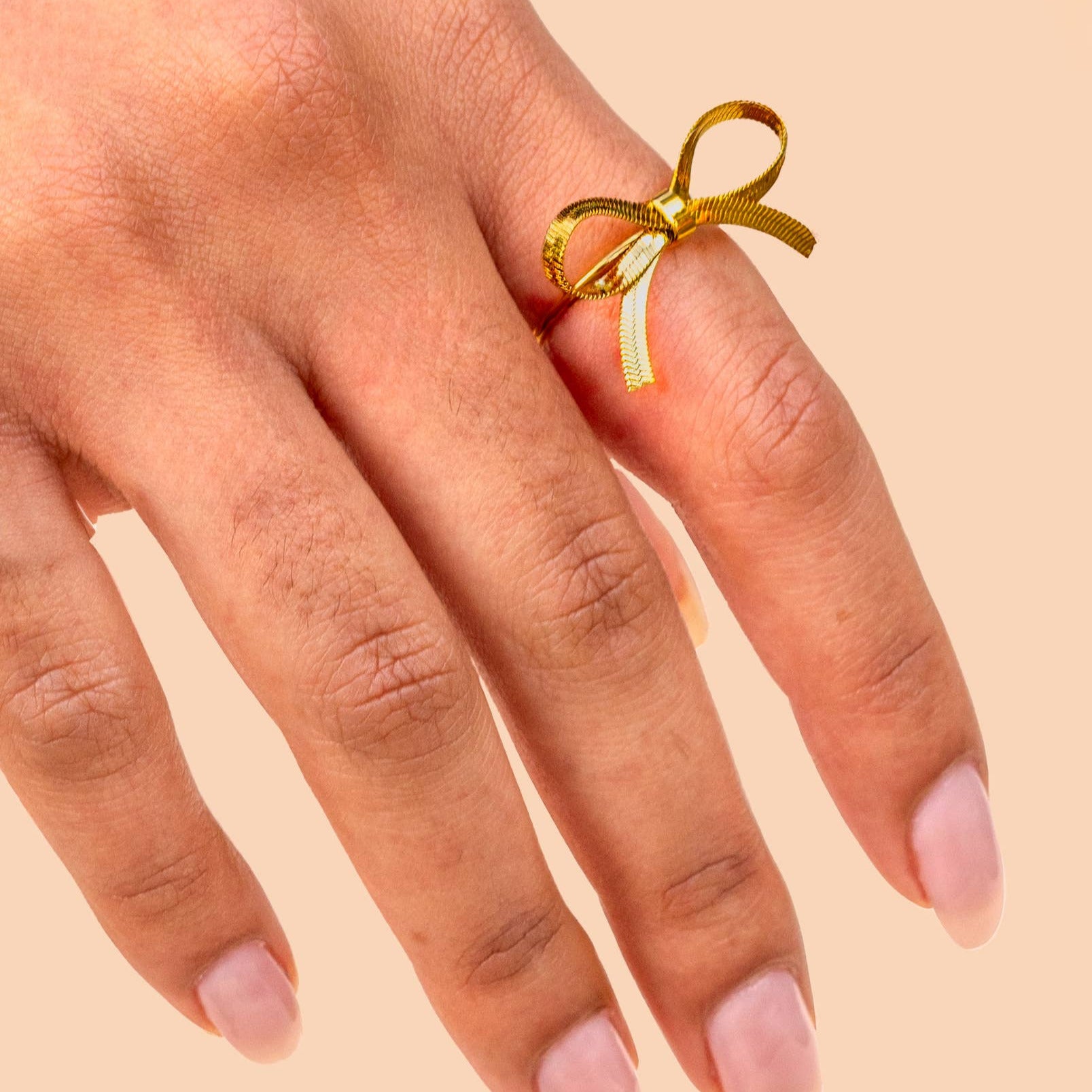 The Bow is Mine Ring - 18K Gold Plated