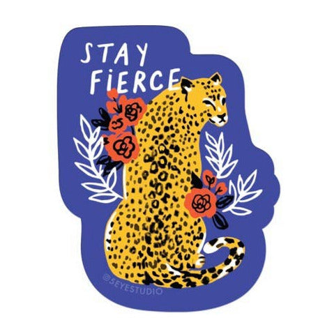 Stay Fierce Vinyl Sticker