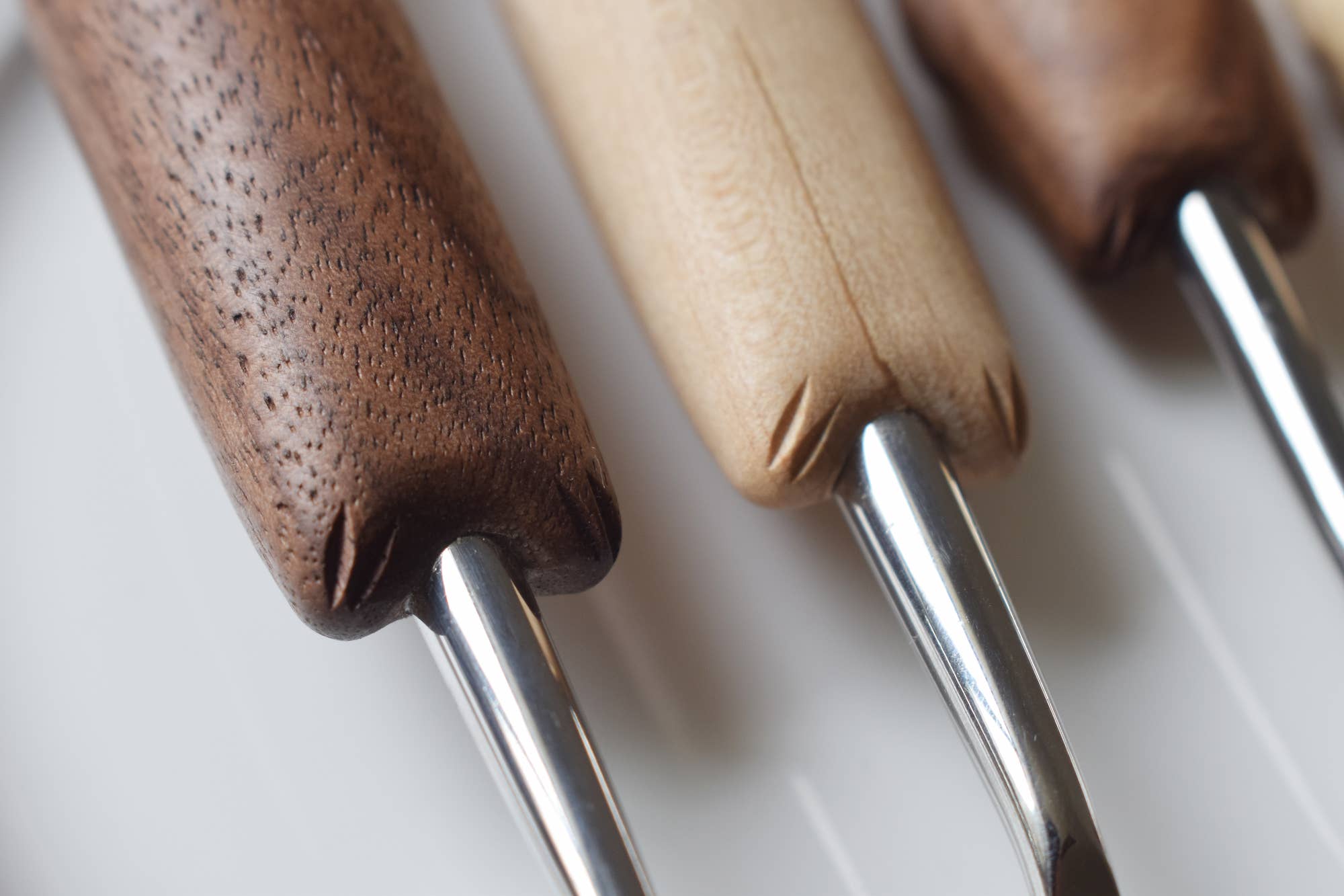 Hand-Carved Bunny Spoon & Fork