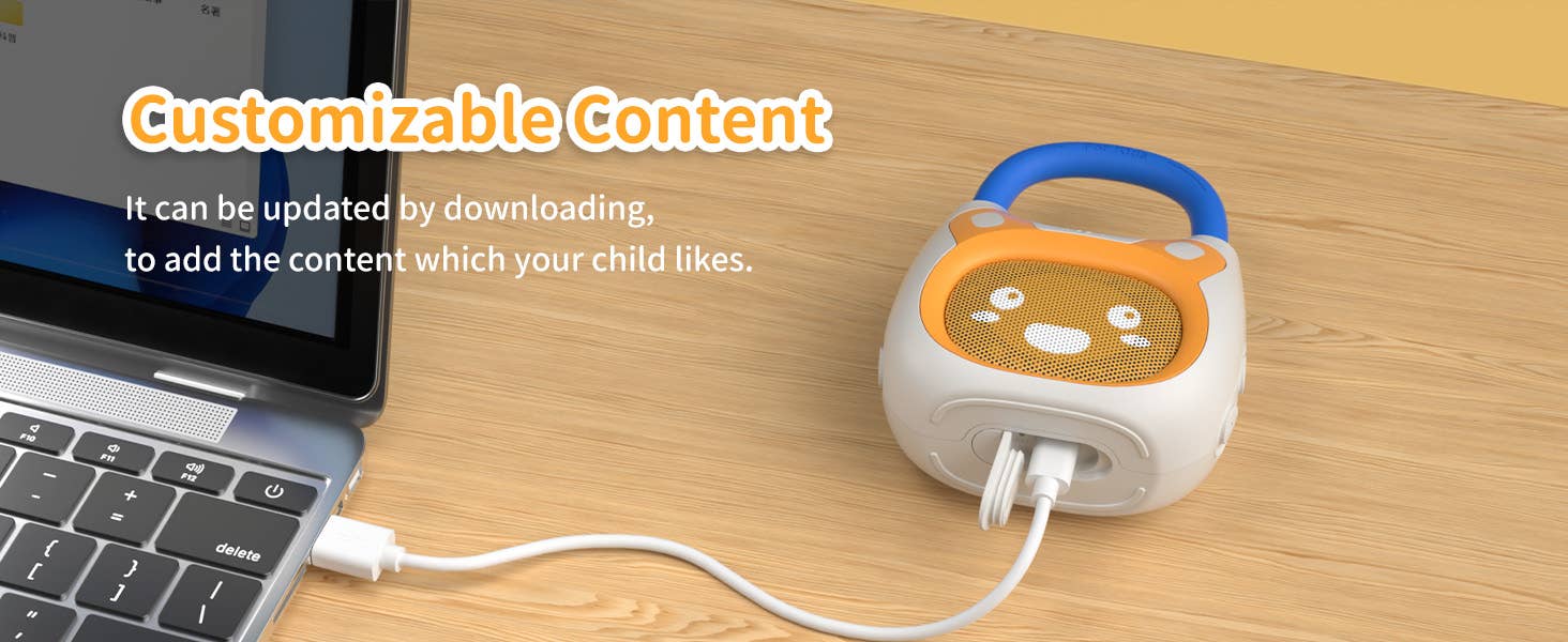 Pocket Bunny – Travel-Friendly Kids' Music Player & Soother