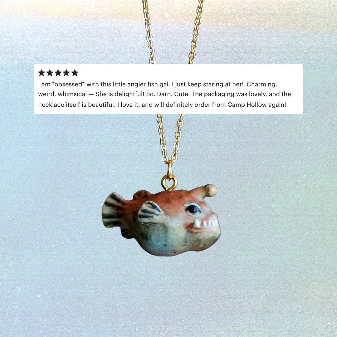 Angler Fish Necklace